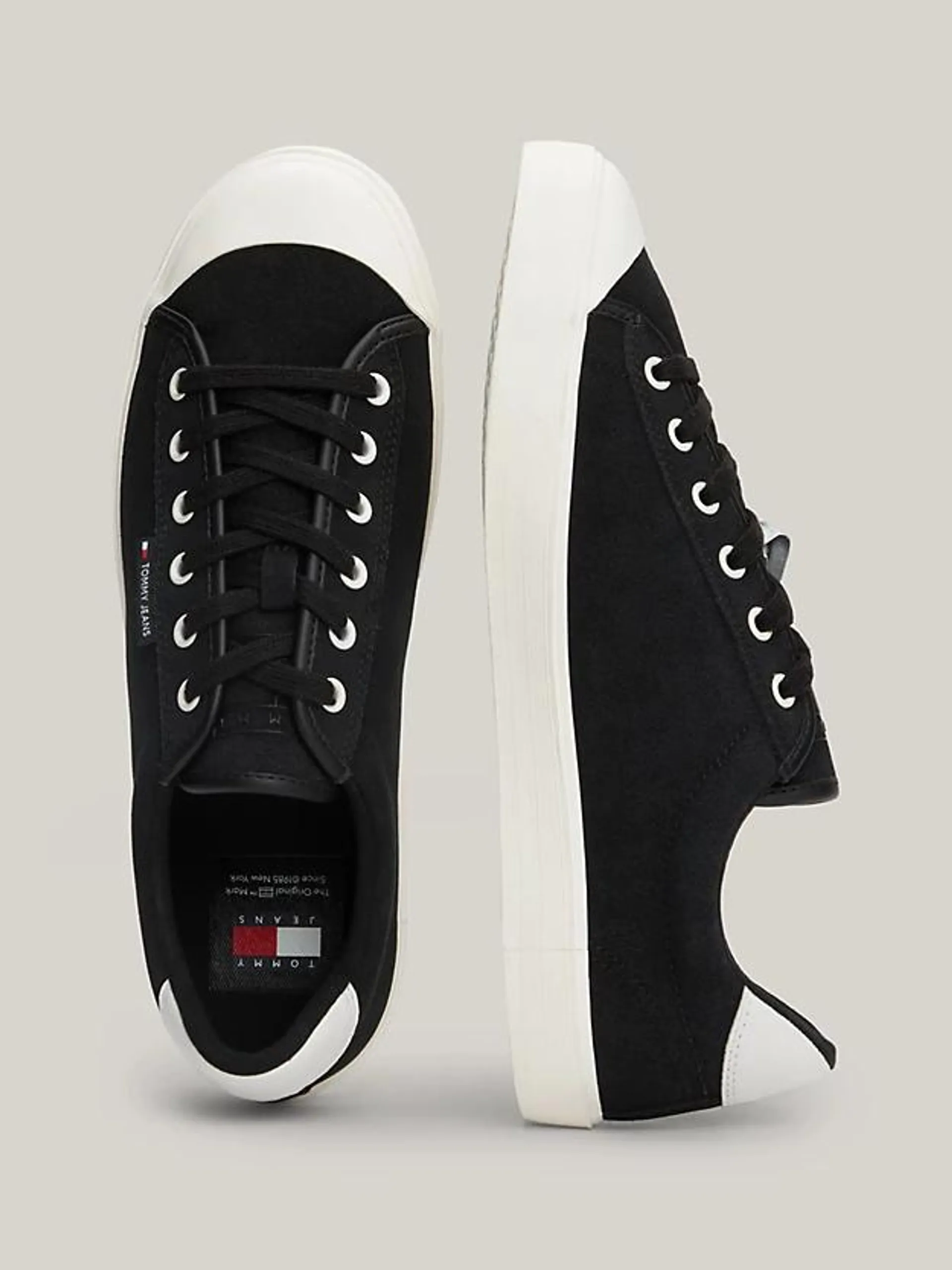 Suede Logo Lace-Up Trainers