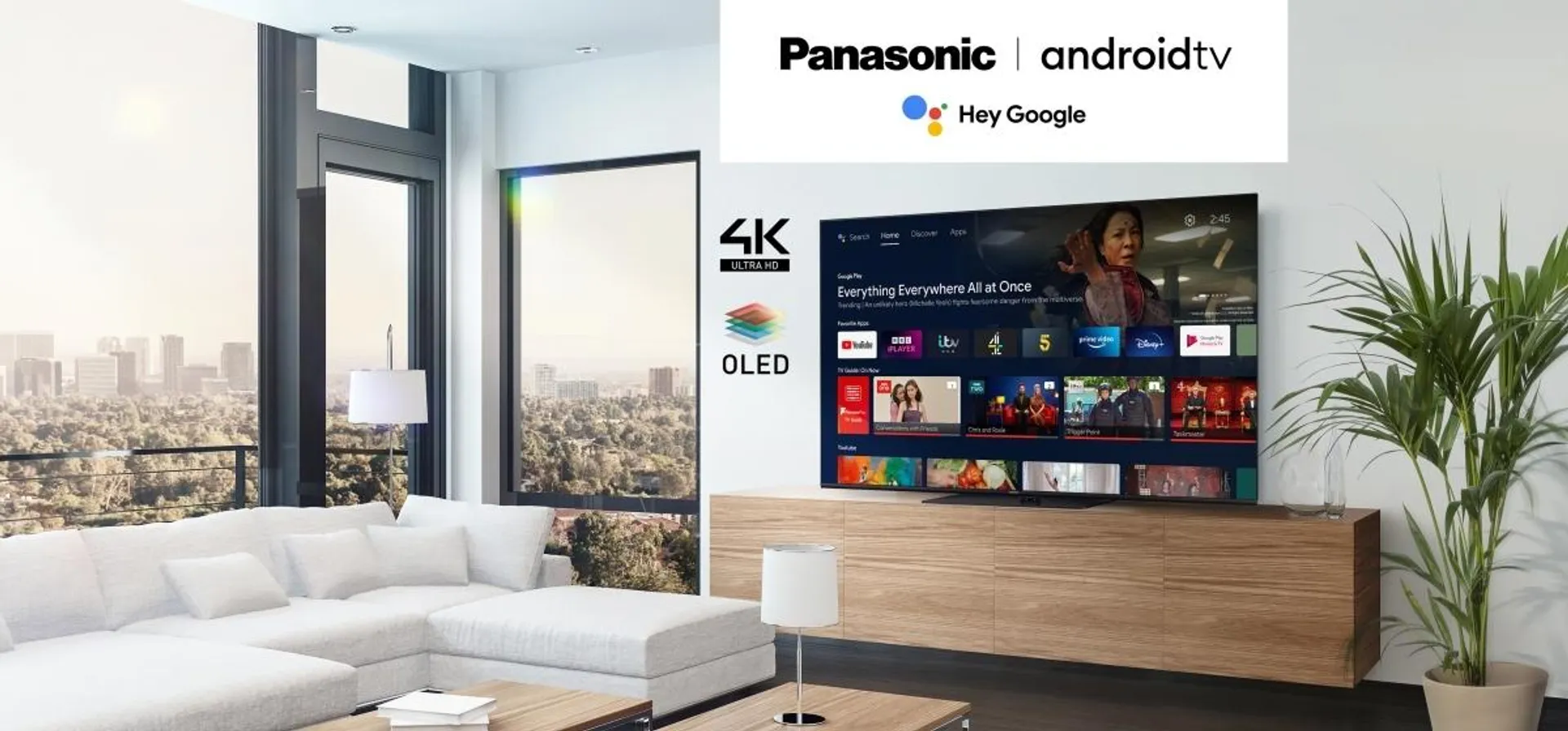 Panasonic 55 inch 4K OLED Android TV TX-55MZ800B