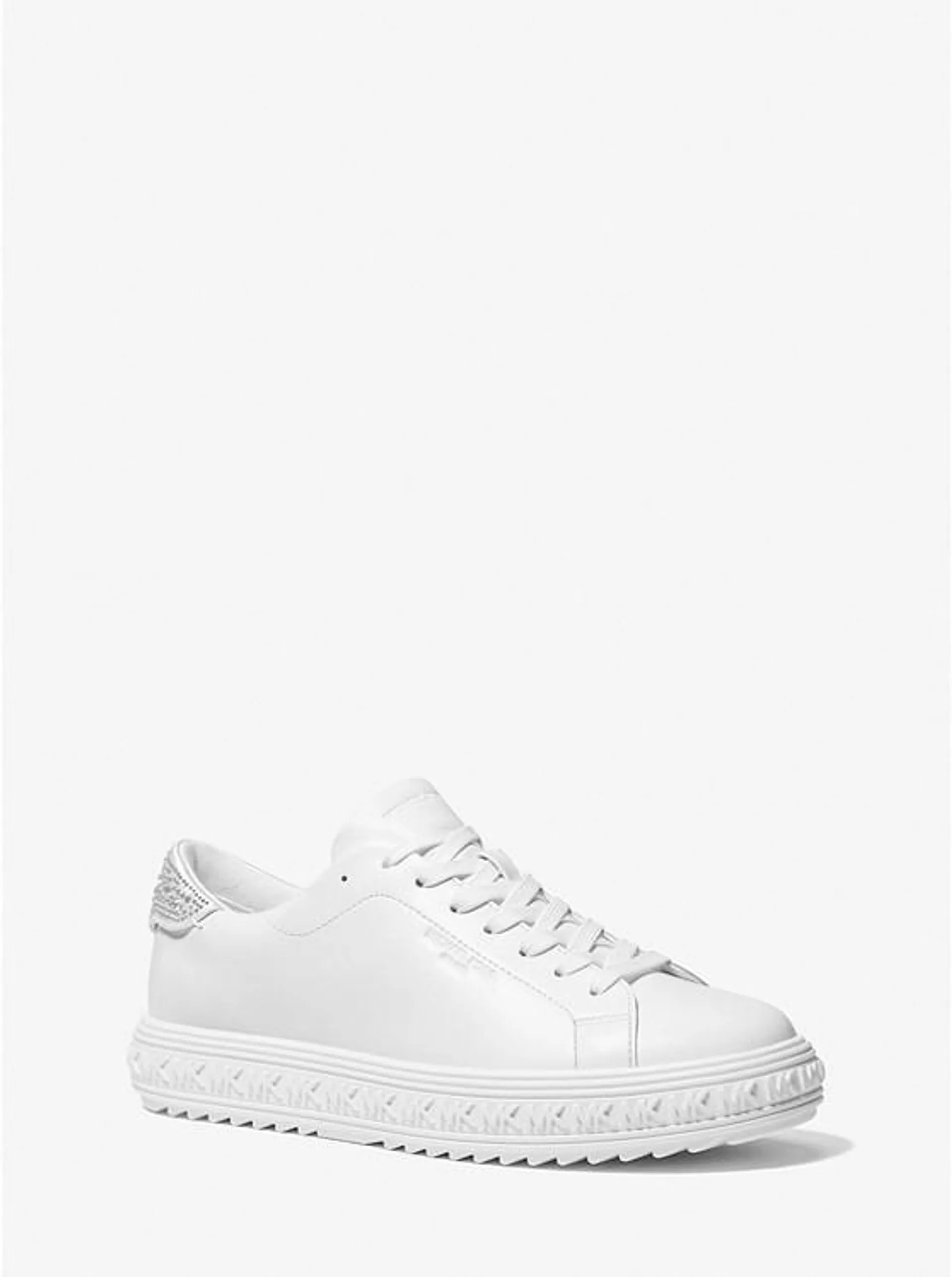 Grove Embellished Leather Sneaker