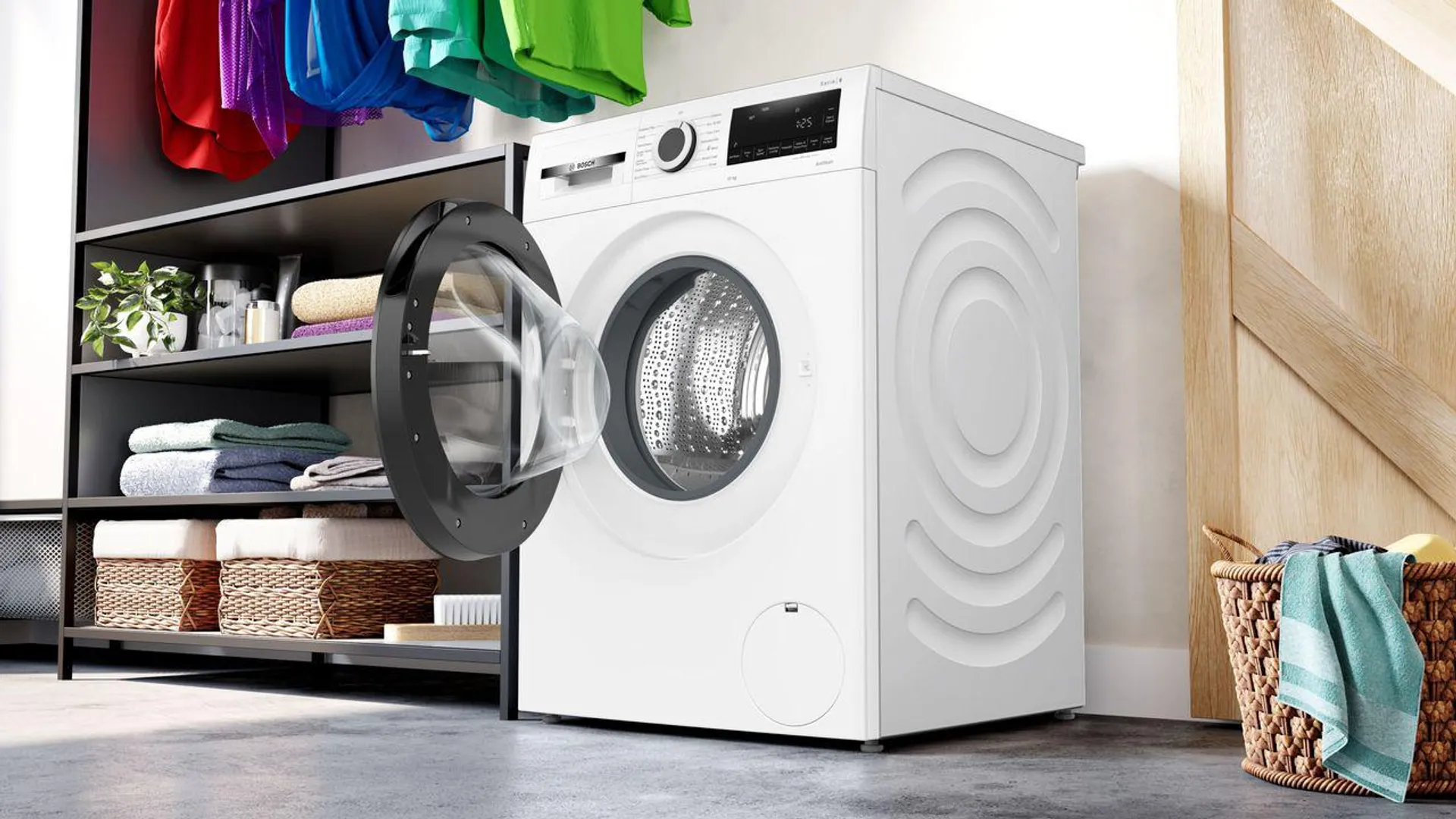 Bosch Series 6 WGG25401GB 10Kg Washing Machine with 1400 rpm - White - C Rated