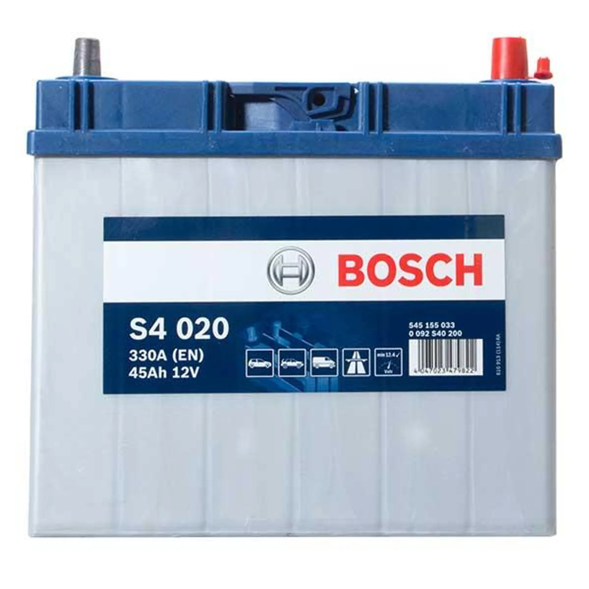 Bosch Car Battery 156 4 Year Guarantee