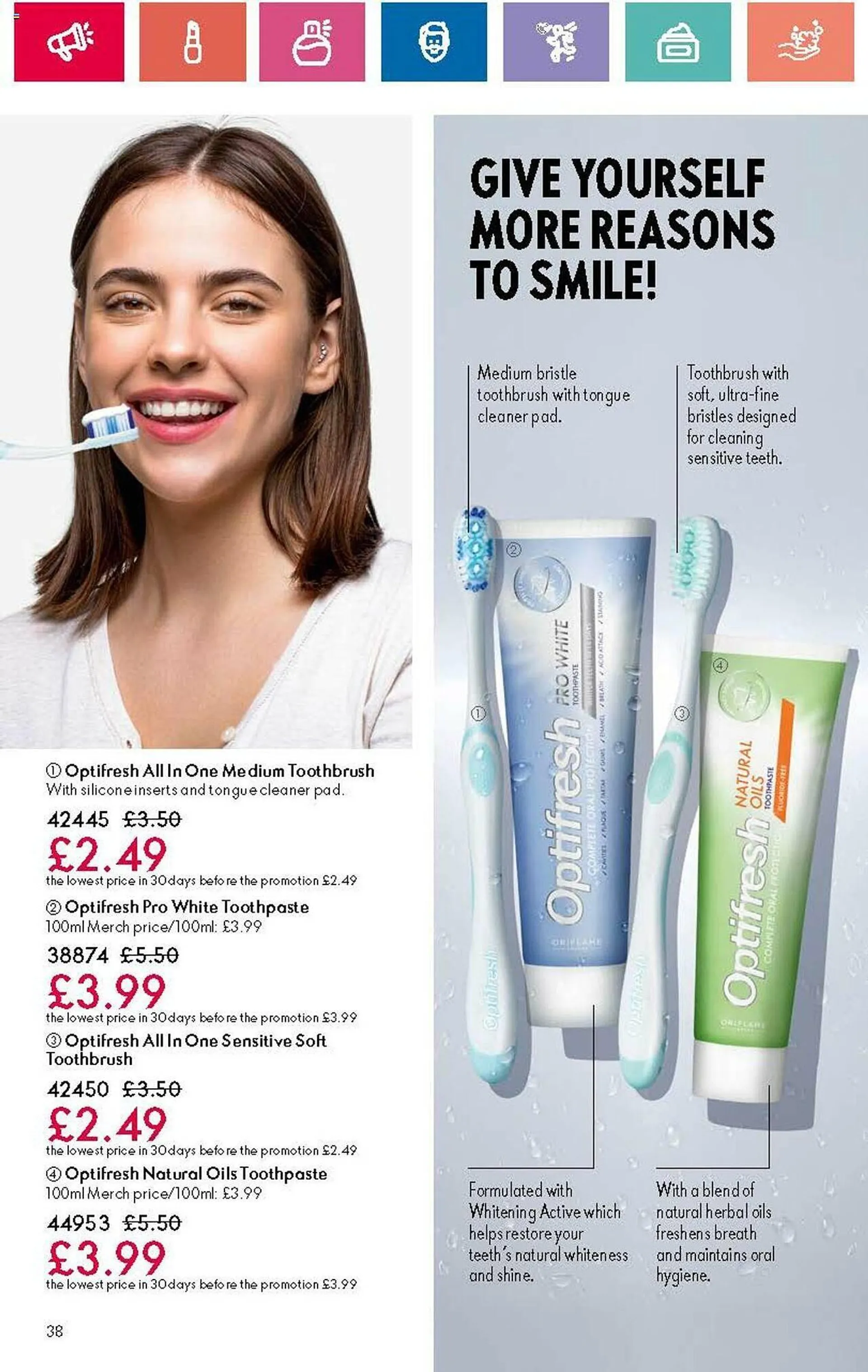 Oriflame leaflet from 30 May to 19 June 2024 - Catalogue Page 38