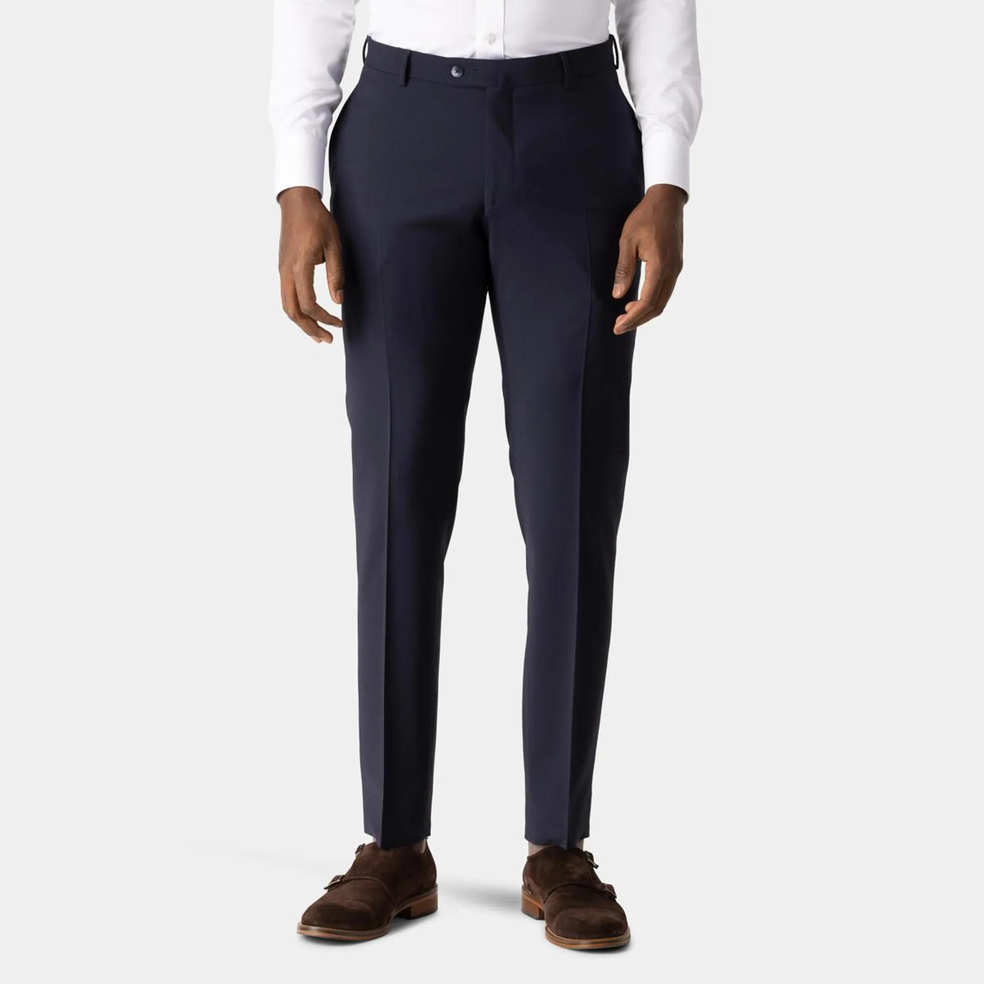 Navy suit pants