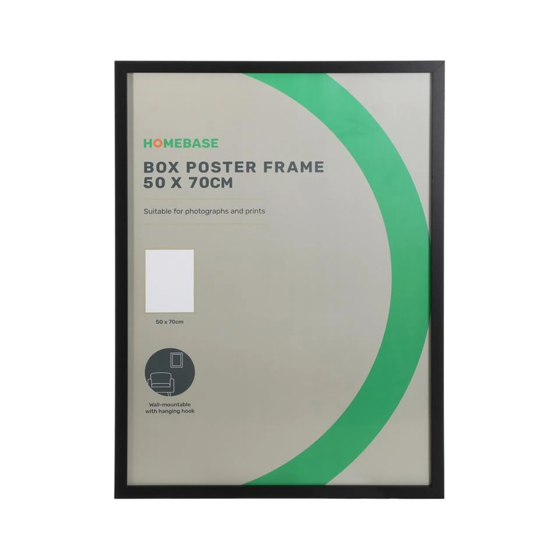 Box Poster Frame - 50x70cm - Black