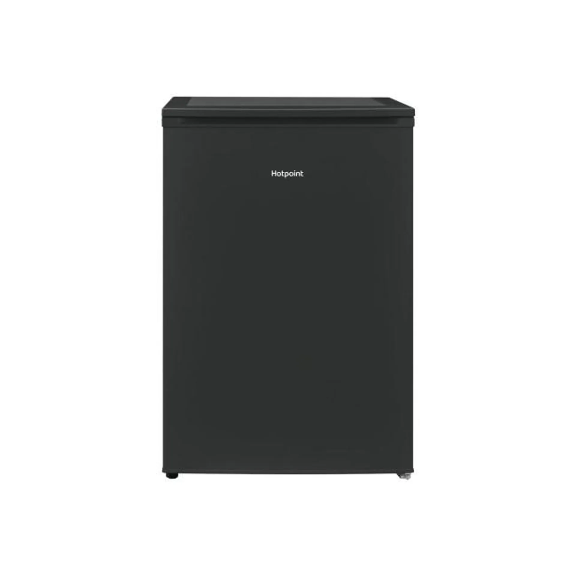 Hotpoint 134 Litre Under Counter Freestanding Larder Fridge - Black