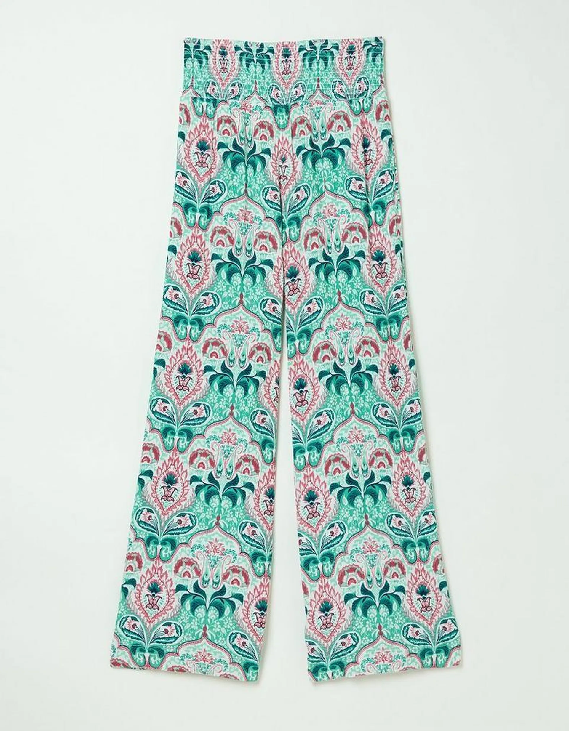 Leila Mirror Paisley Palazzo Trousers