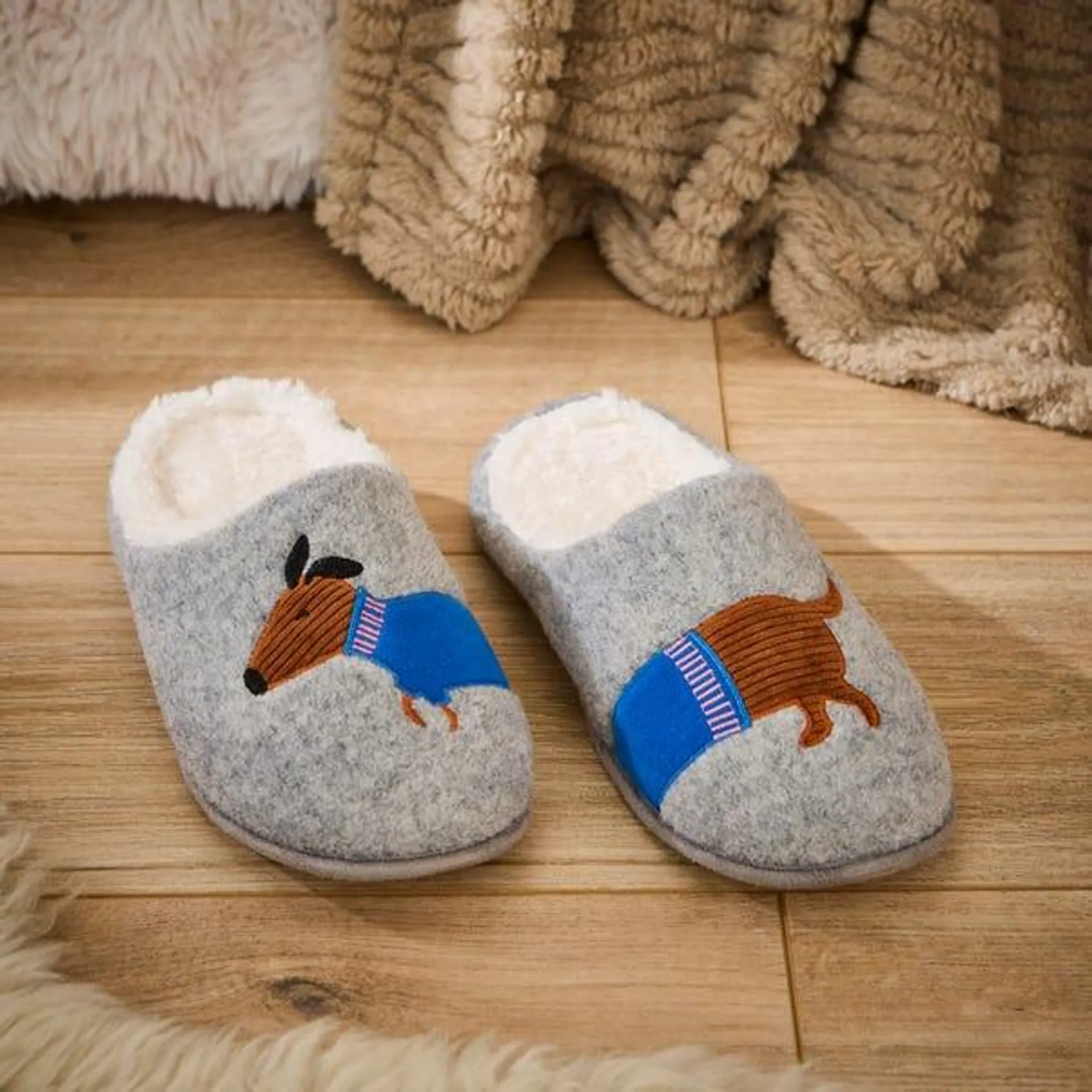 Sam The Sausage Dog Slippers