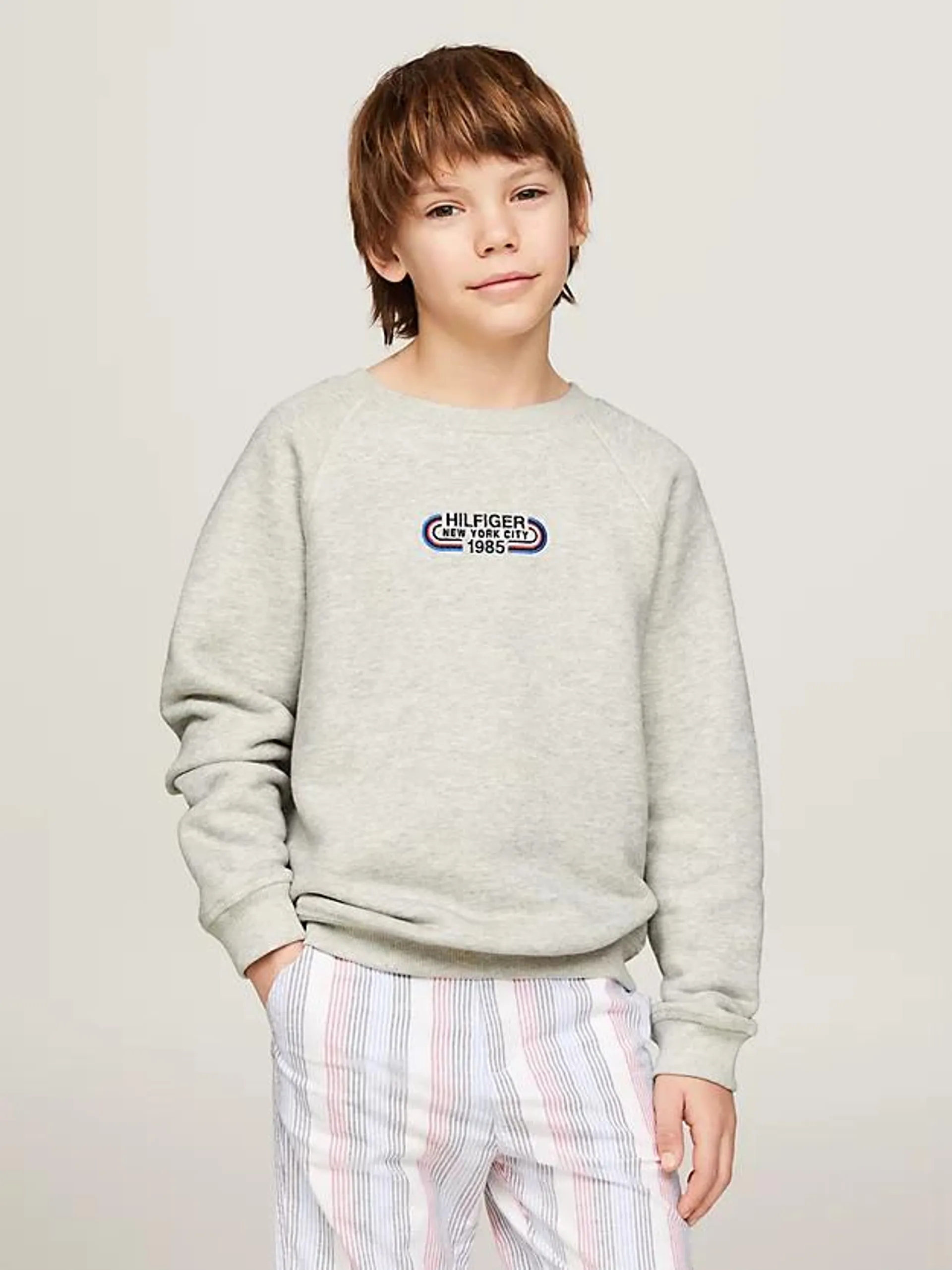 Hilfiger Monotype Archive Track Logo Sweatshirt