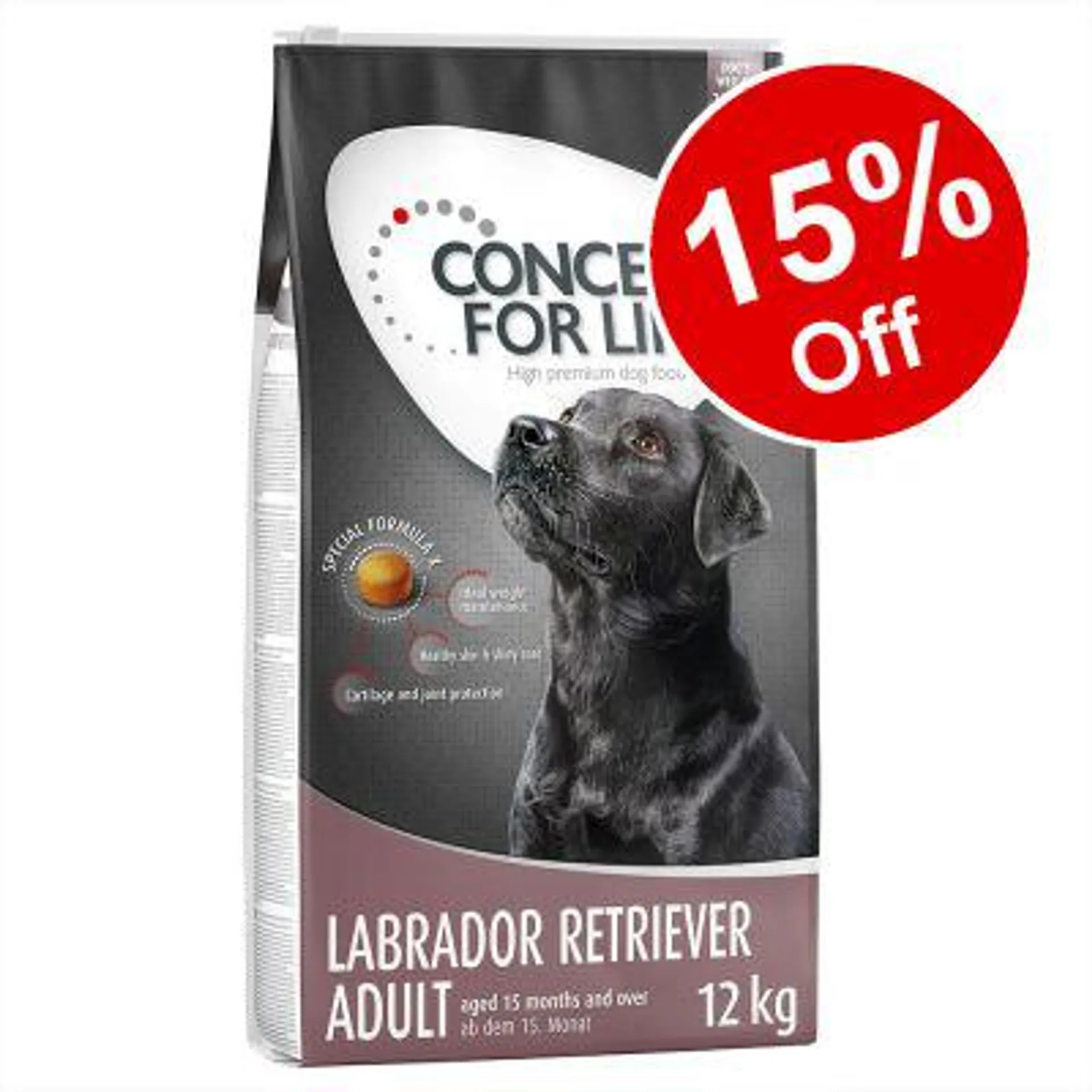 12kg Concept for Life Dry Dog Food - 15% Off!*
