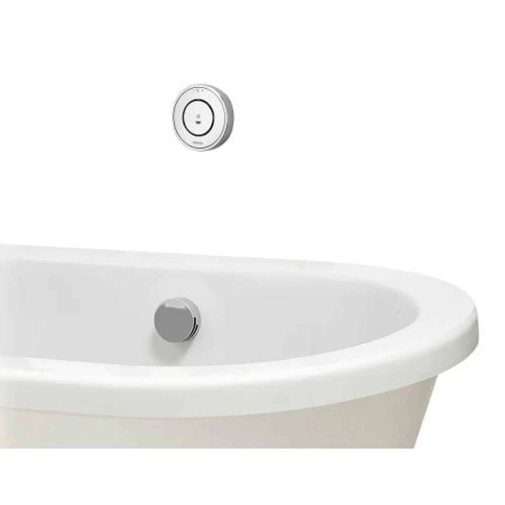 Aqualisa Unity Q Smart High Pressure Combi Bath Mixer with Overflow Filler