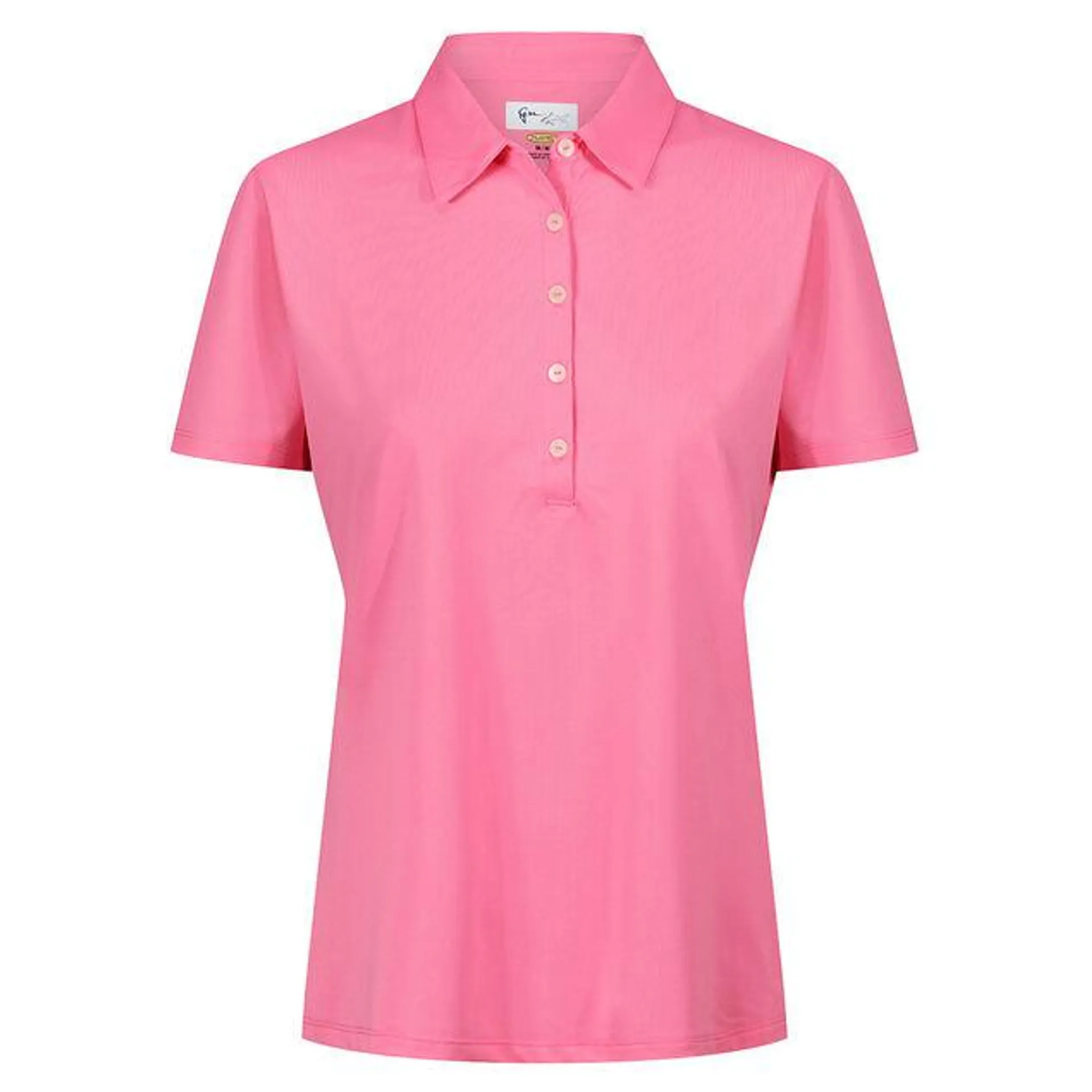 Greg Norman Ladies Shark Logo Golf Polo Shirt