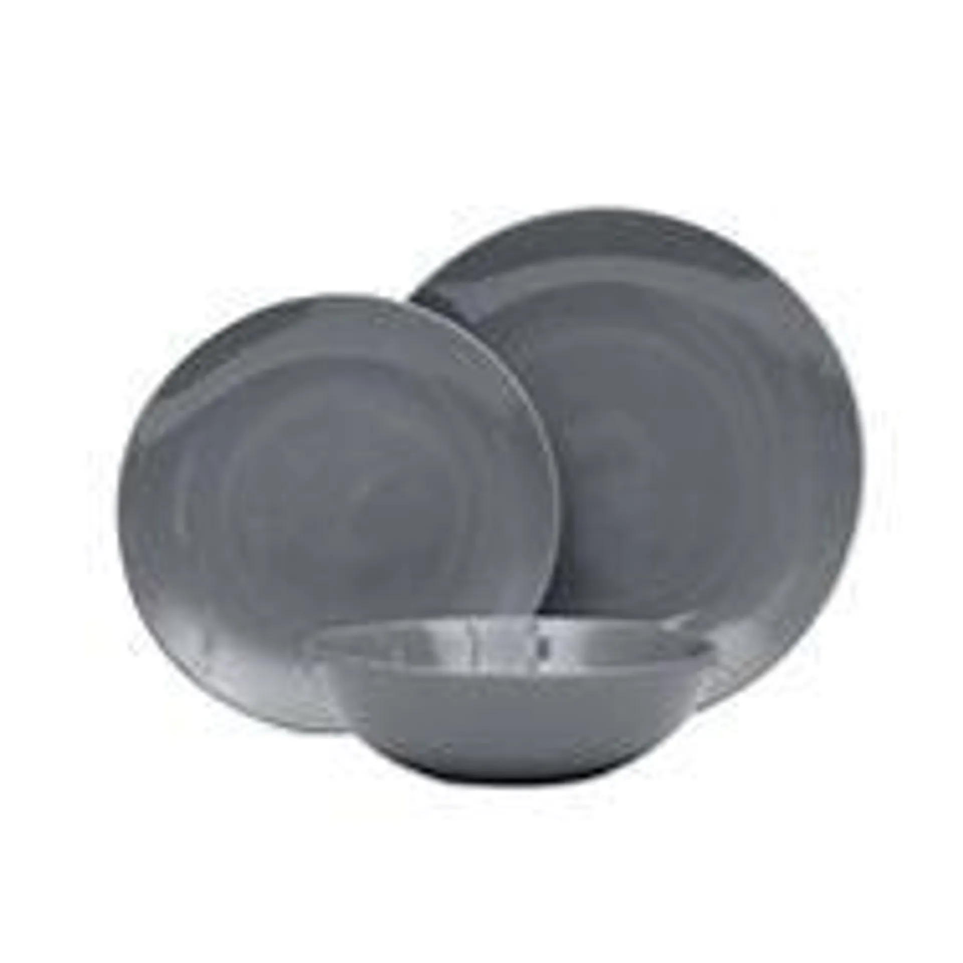 George Home Grey Dinner Set