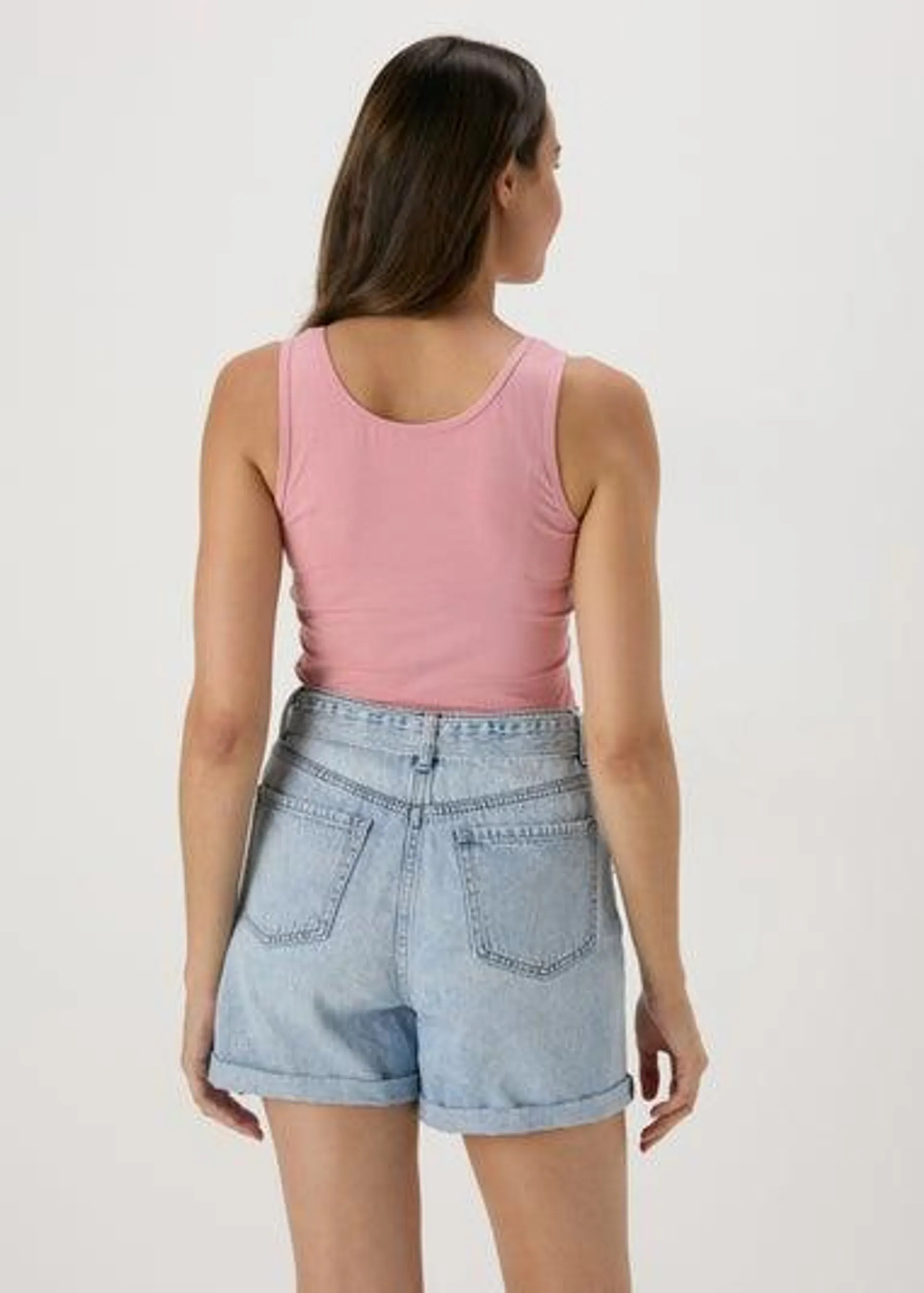 Pink Short Vest