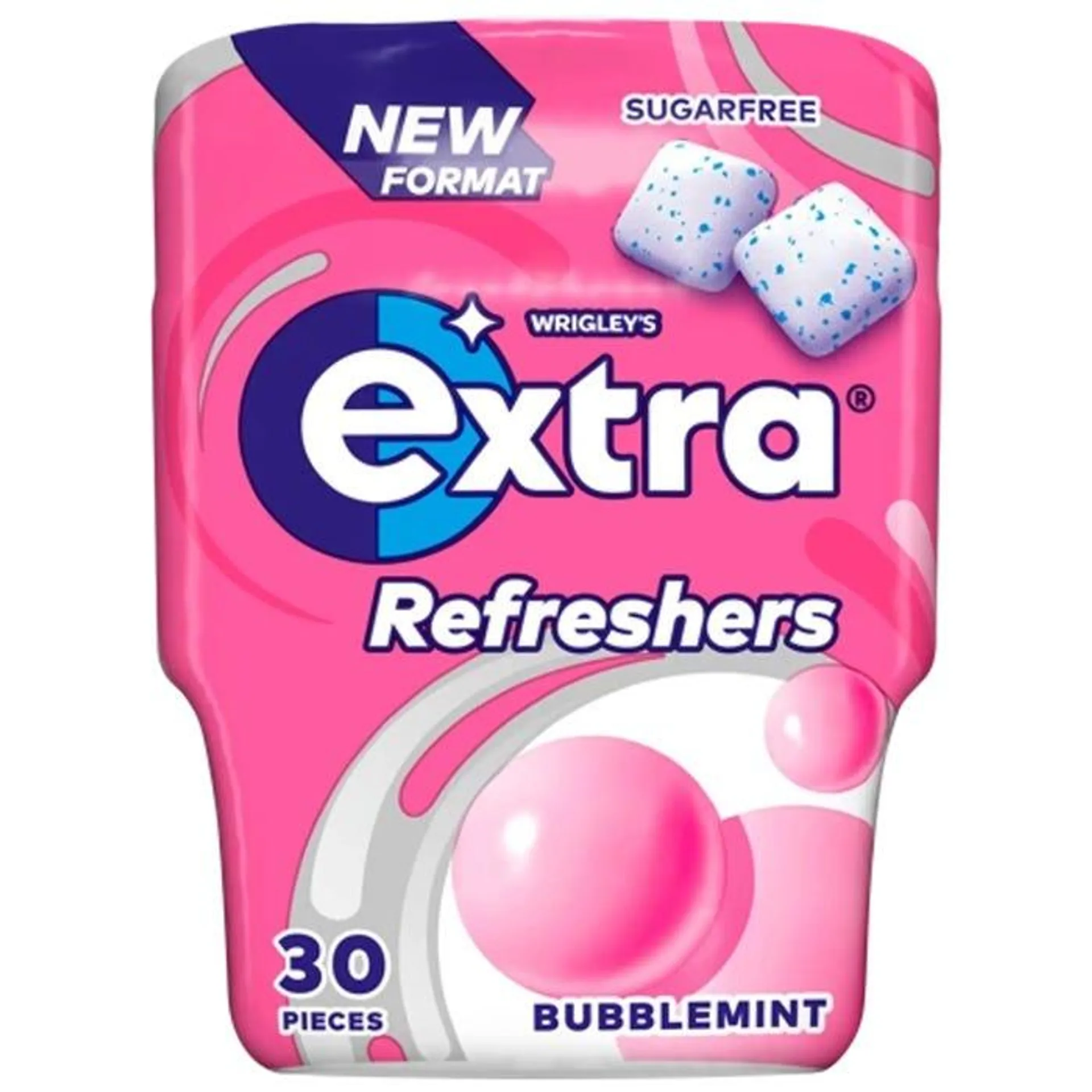 Wrigleys Extra Refreshers - Bubblemint (Pack of 30)