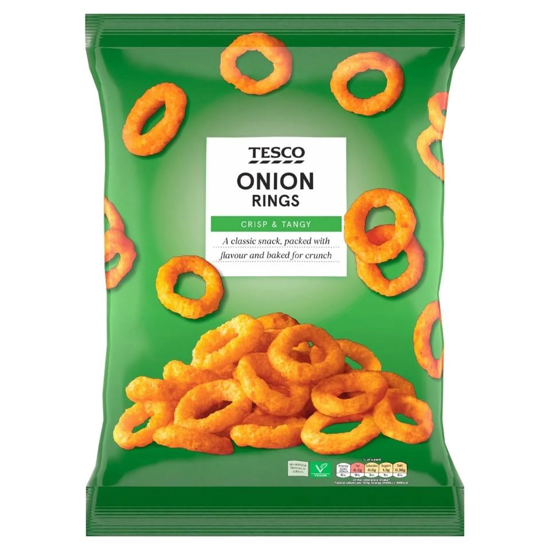 Tesco Onion Ring Snacks 150 G