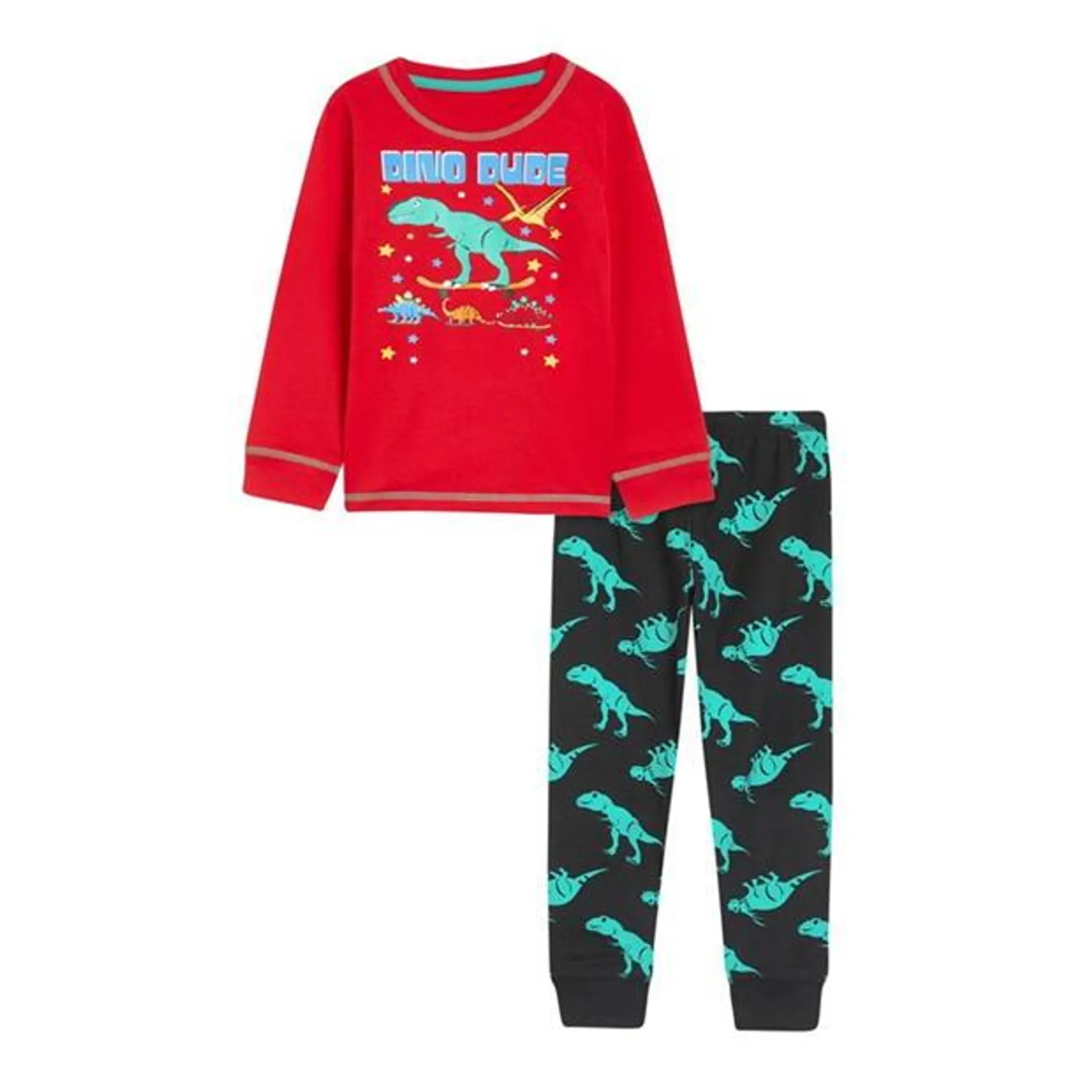 Younger Boys Dinosaur Dude Pyjamas