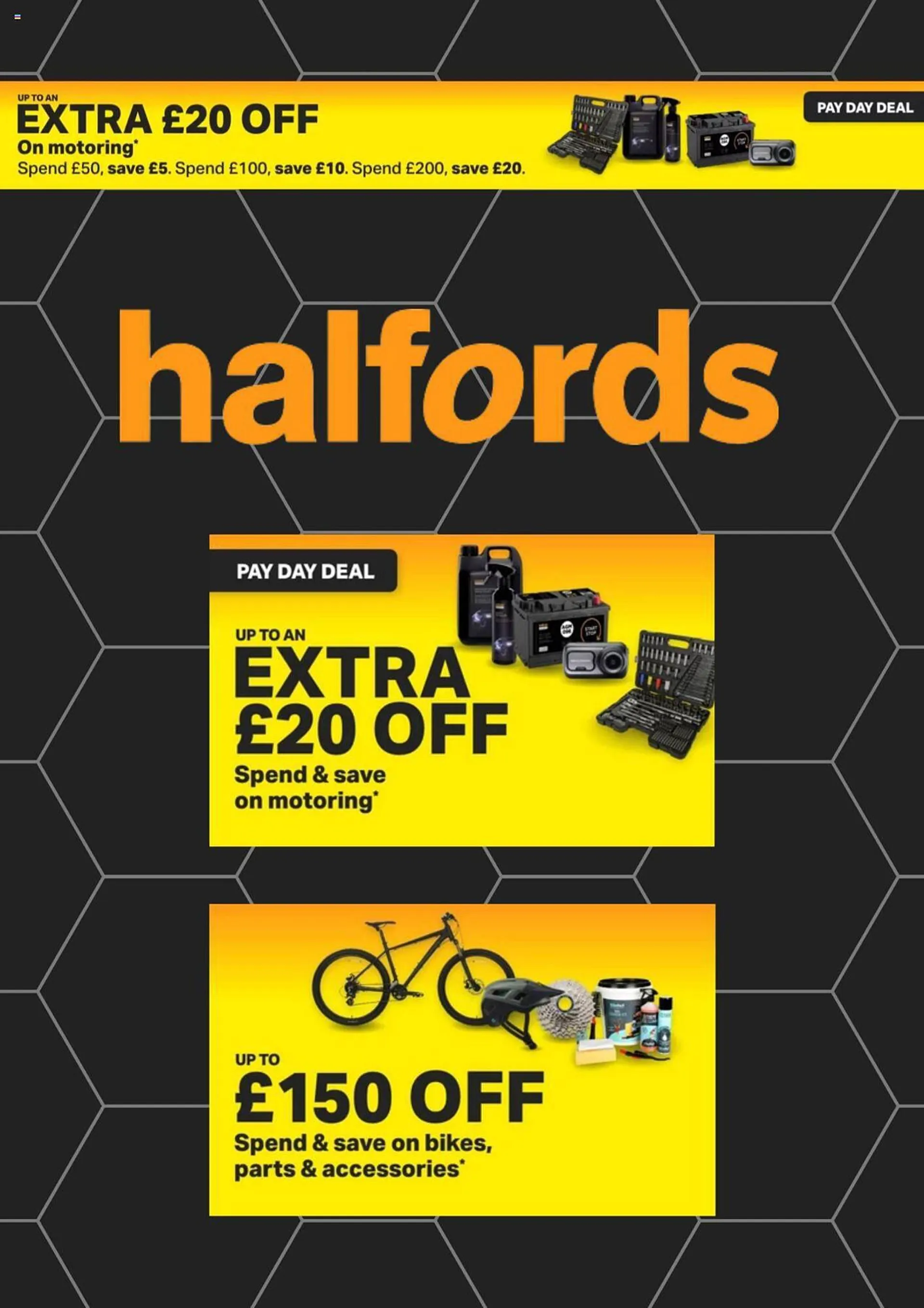 Halfords leaflet from 23 January to 23 April 2024 - Catalogue Page 
