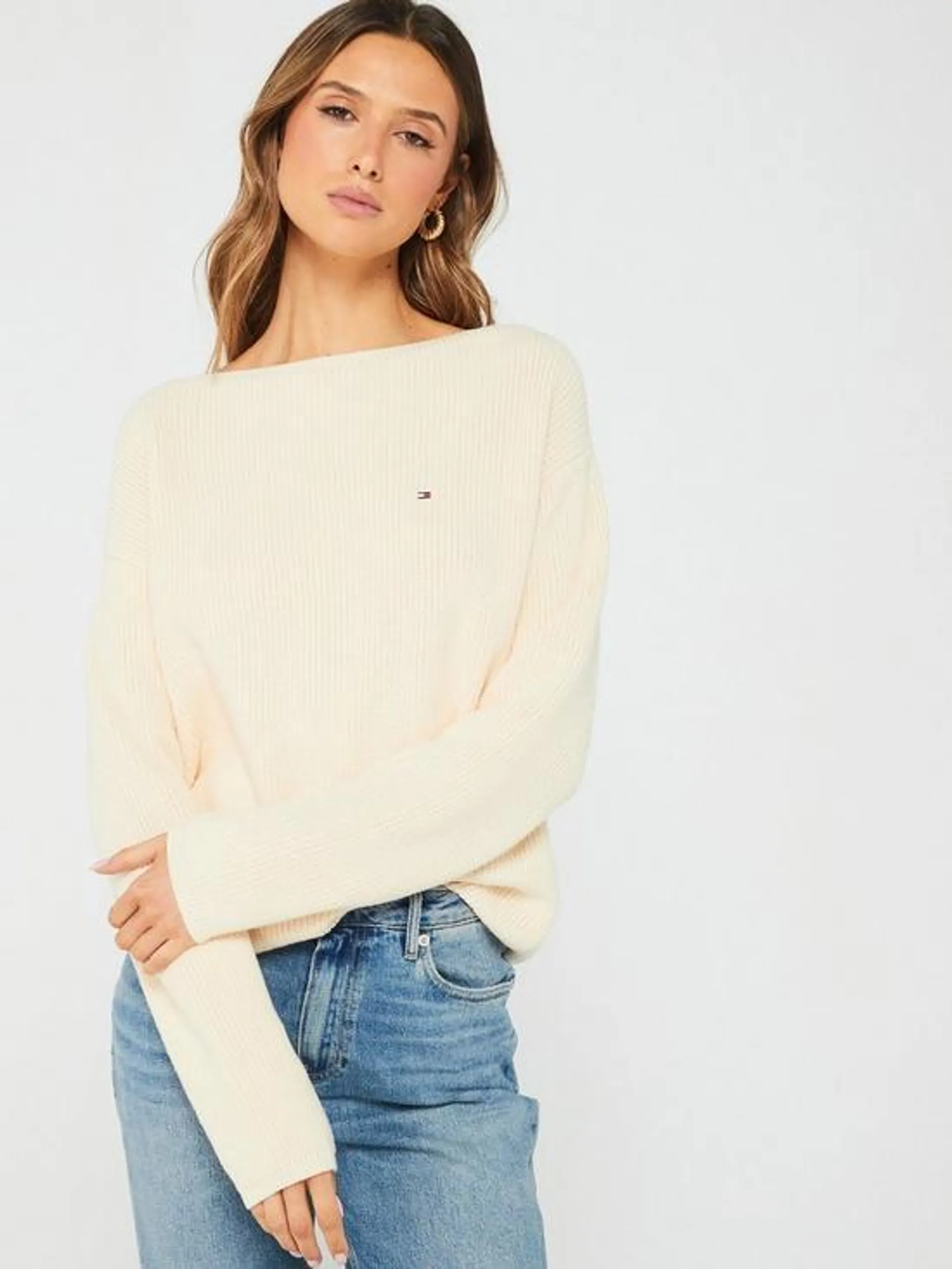 Knitted Jumper - Beige