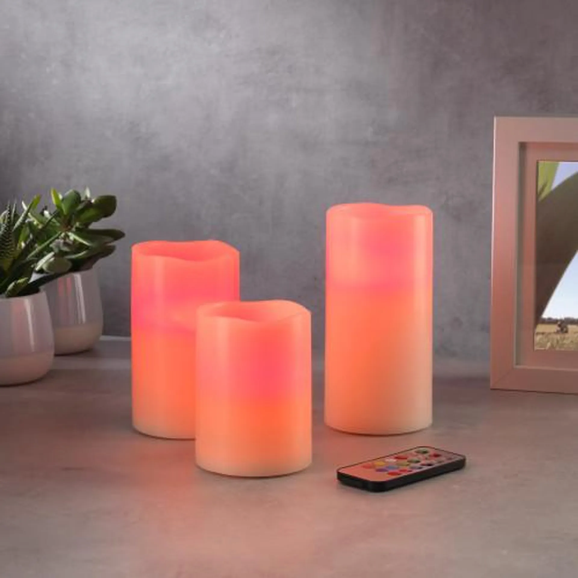 Well Being Colour Changing Candle Set