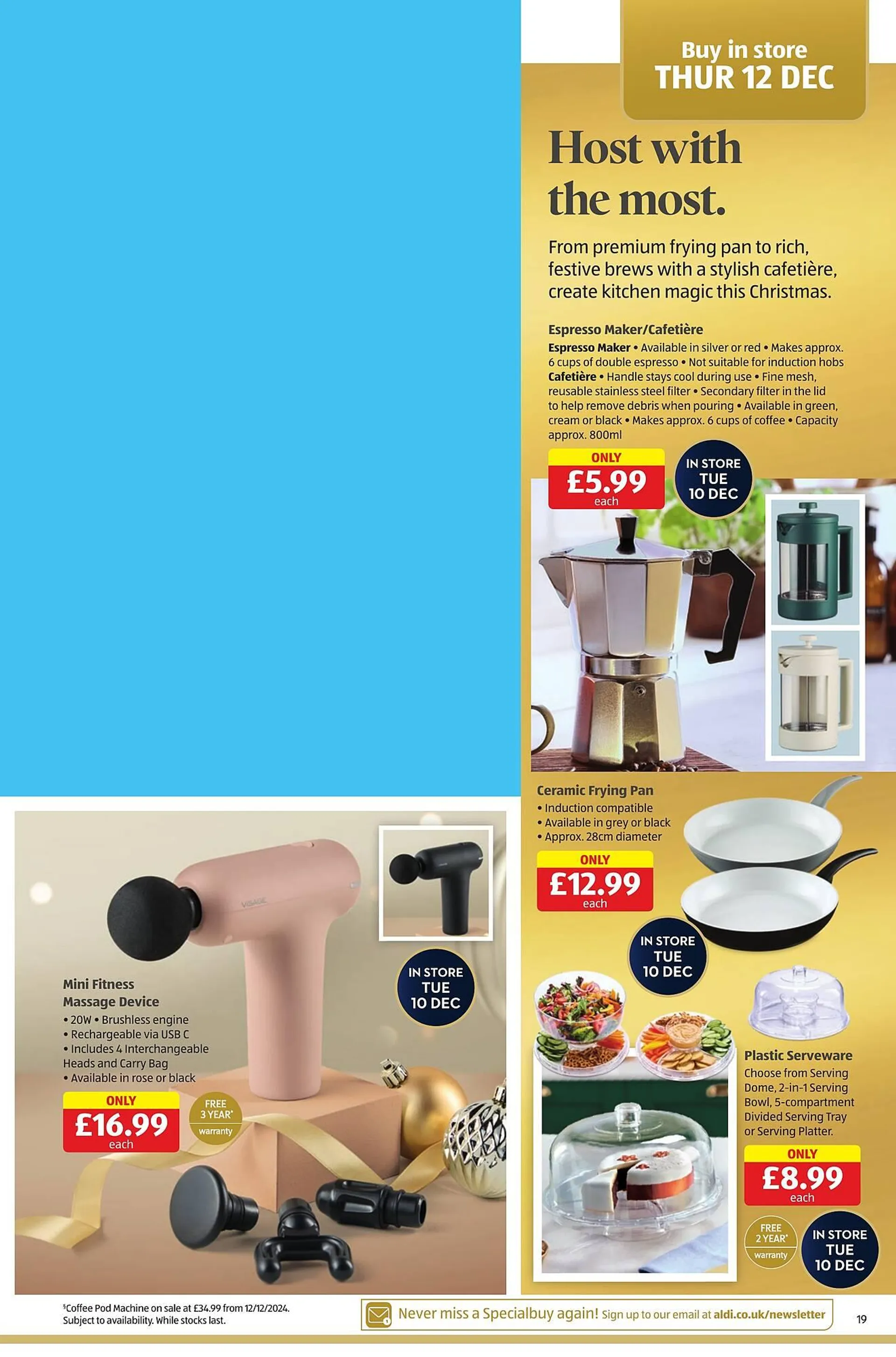 Aldi leaflet from 12 December to 15 December 2024 - Catalogue Page 19