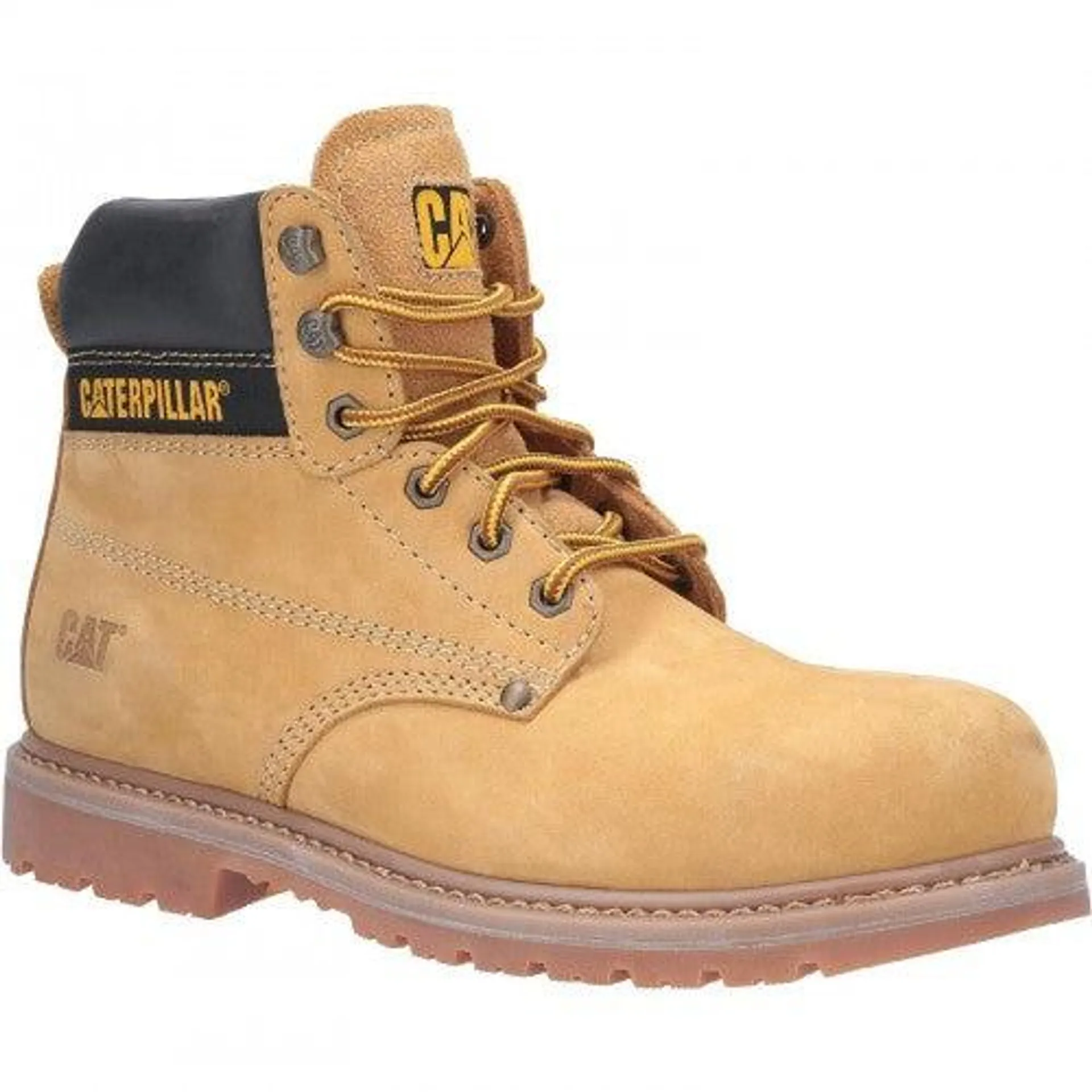 Caterpillar Mens Powerplant GYW Leather Safety Boot