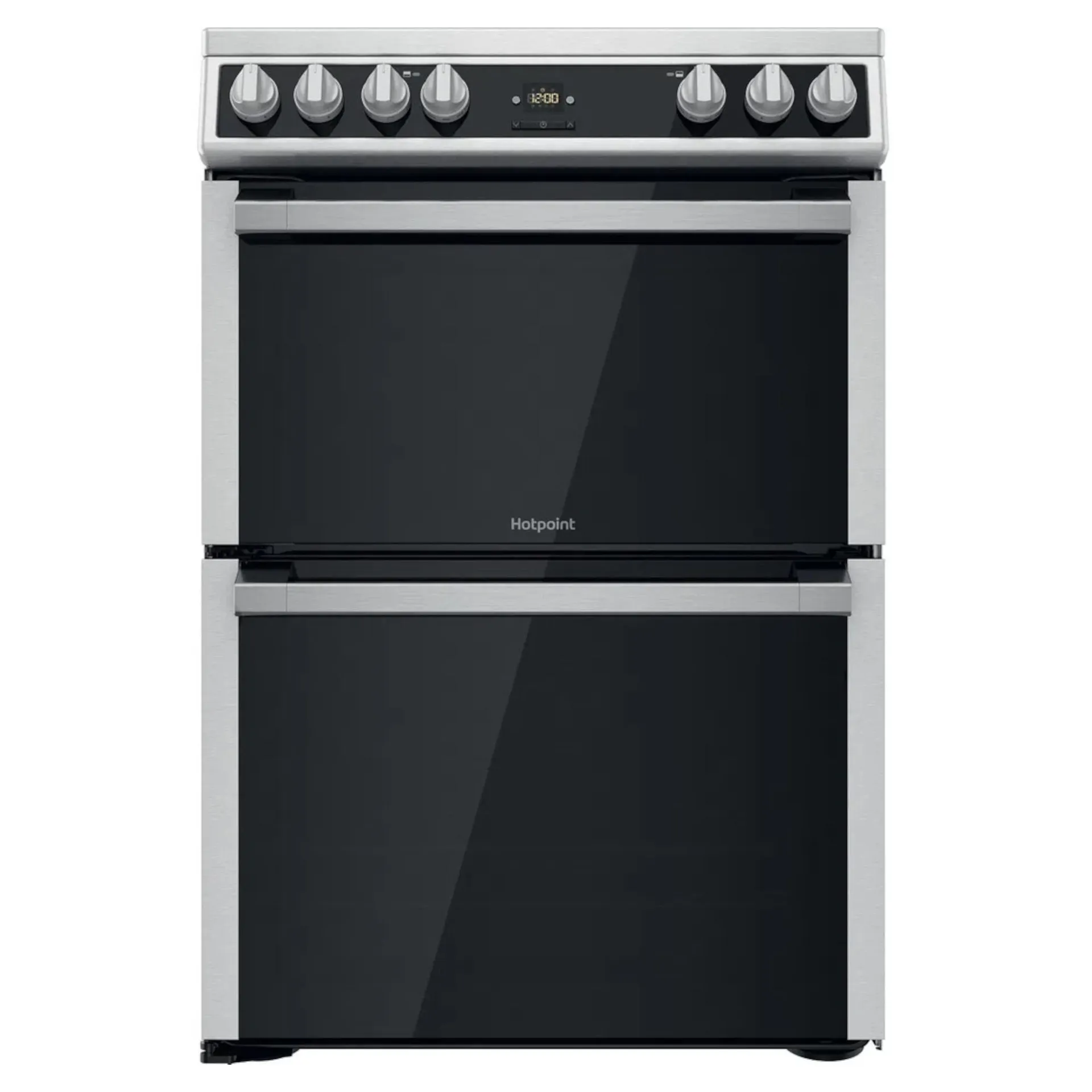 Hotpoint HDT67V9H2CXUK 600mm Freestanding Double Electric Oven