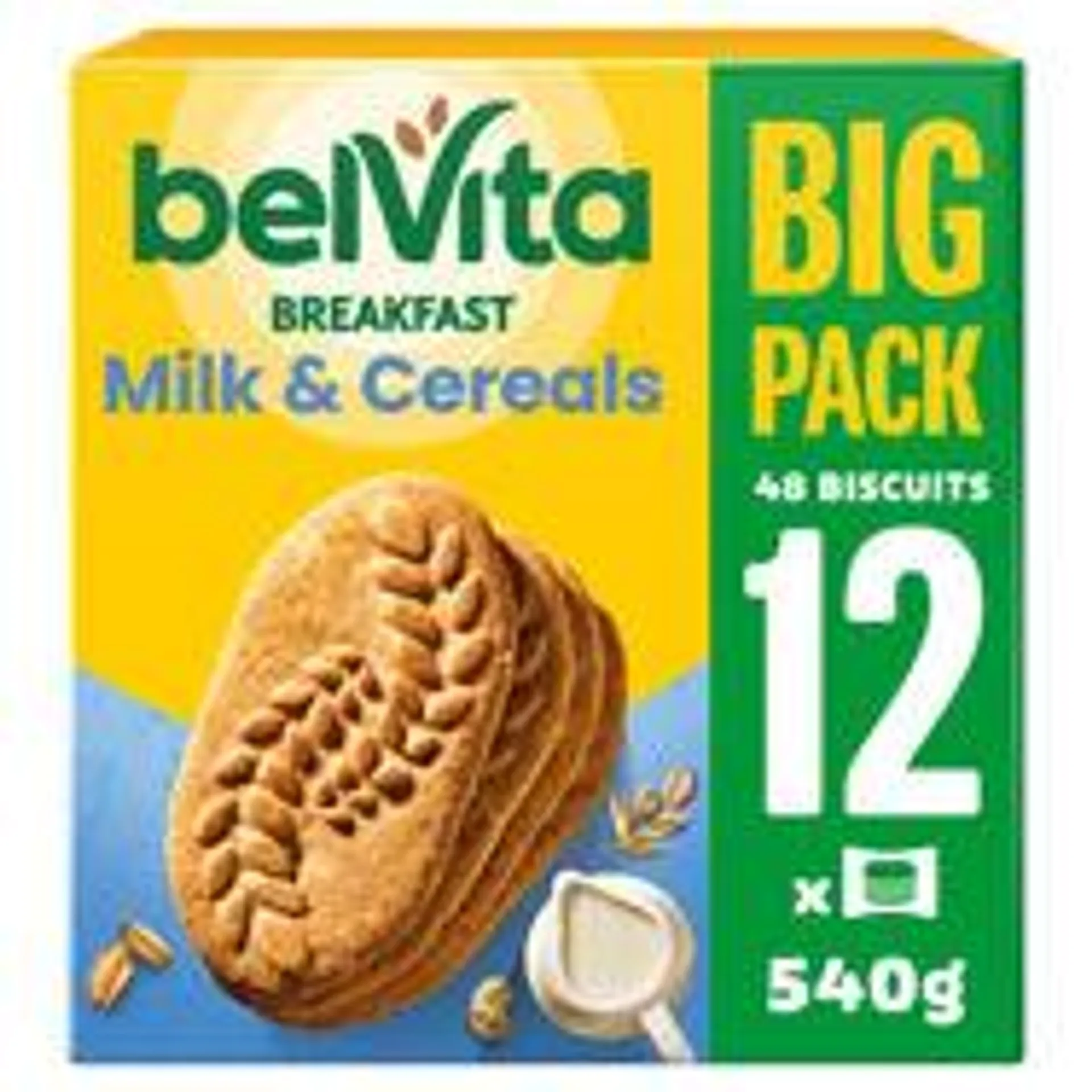 Belvita Breakfast Milk & Cereals 540g