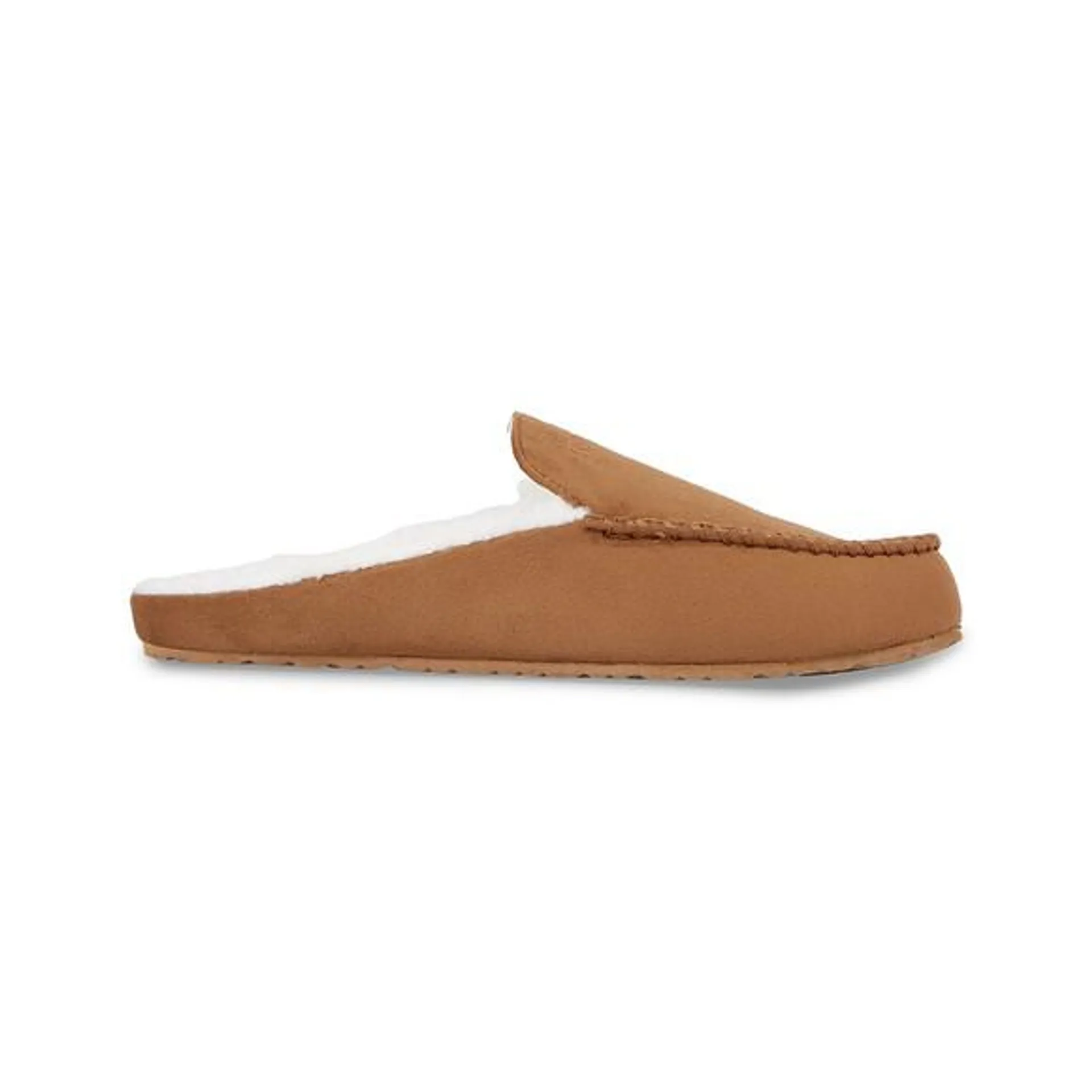 Mens Brown Mocassin Home Slippers