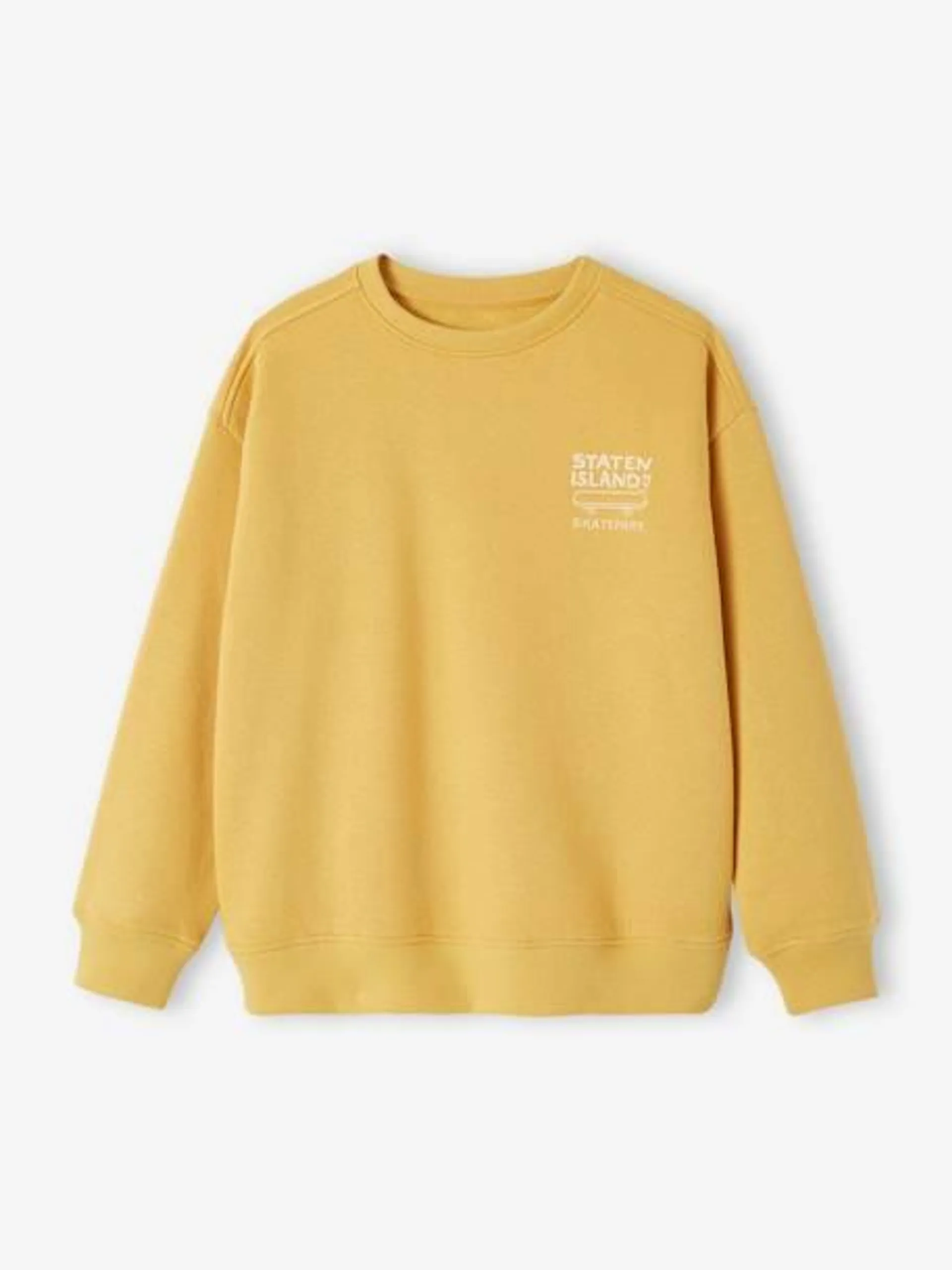 Sweatshirt with Chest Motif for Boys