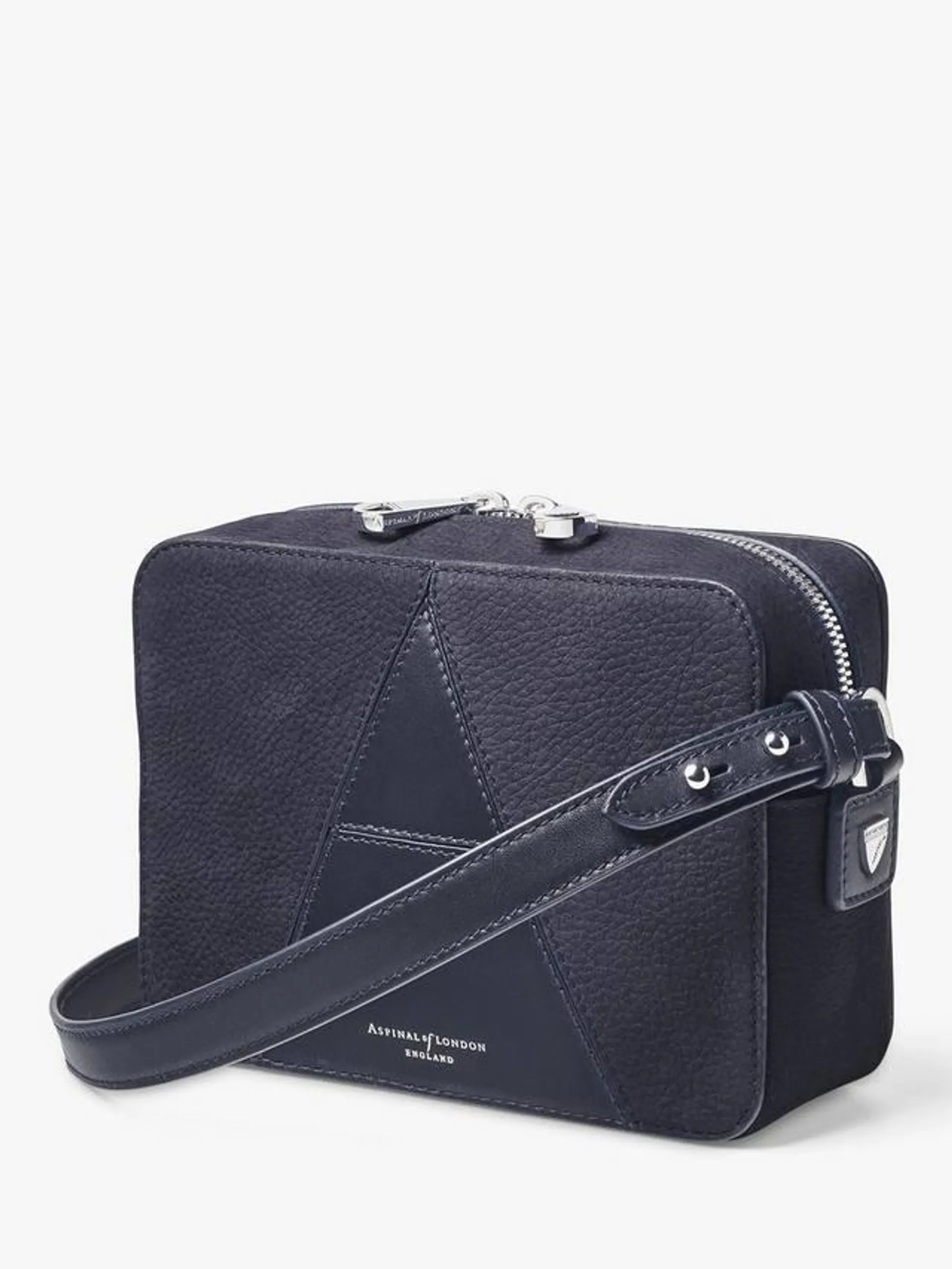 Nubuck Camera Cross Body Bag