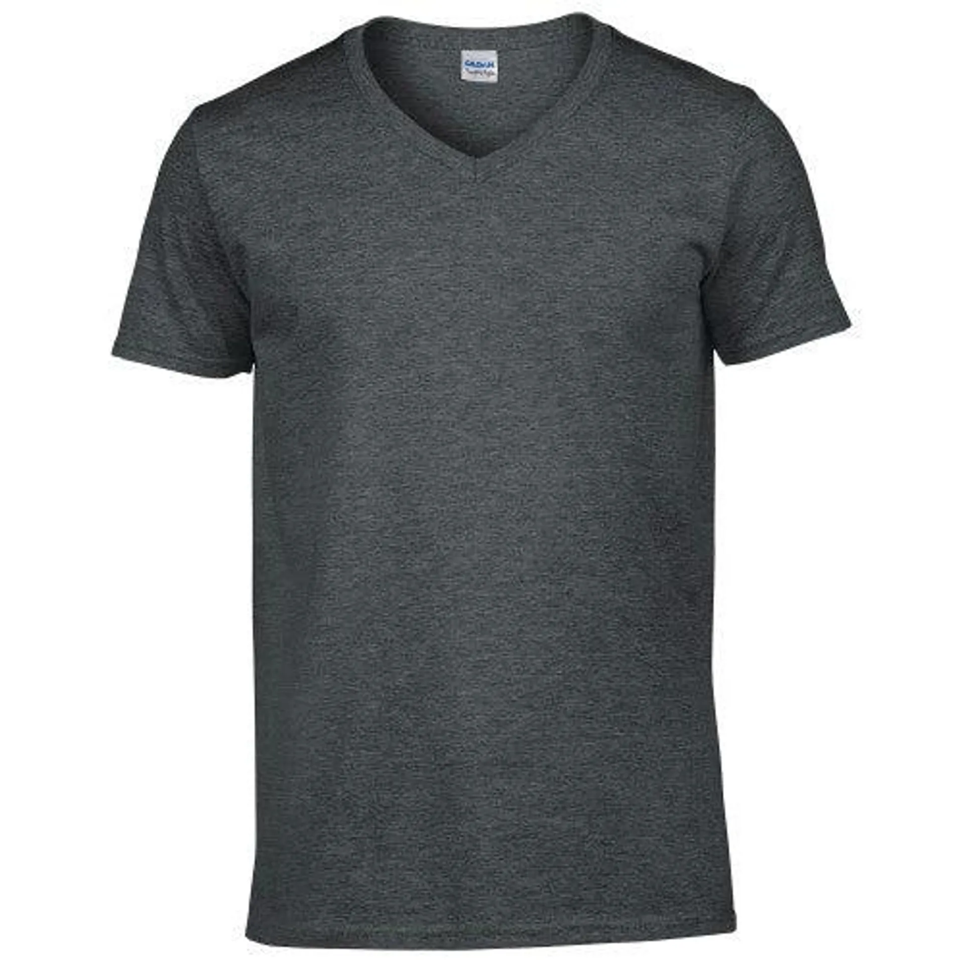 Gildan Mens Soft Style V-Neck Short Sleeve T-Shirt