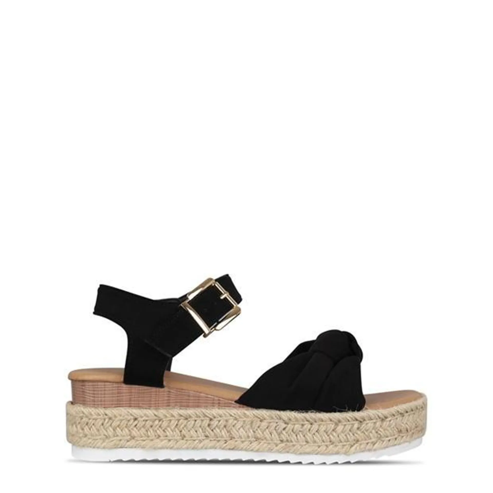 Knot Wedge Sandal