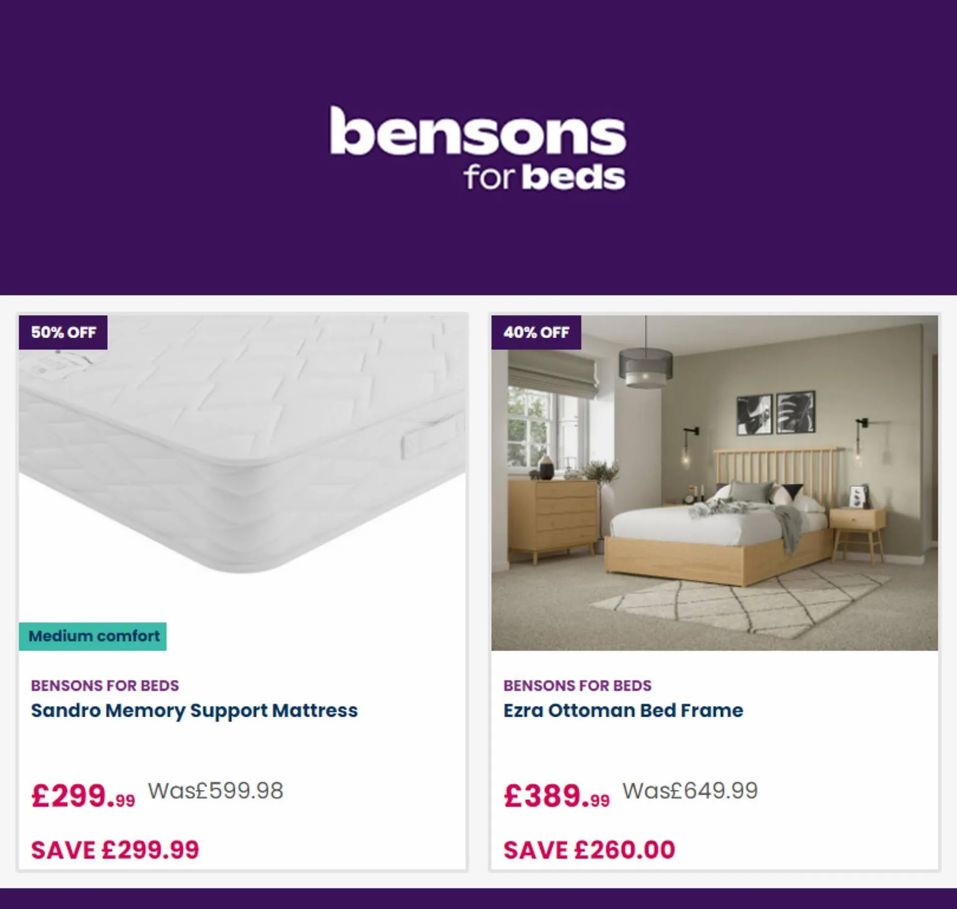 Bensons for Beds leaflet - 3
