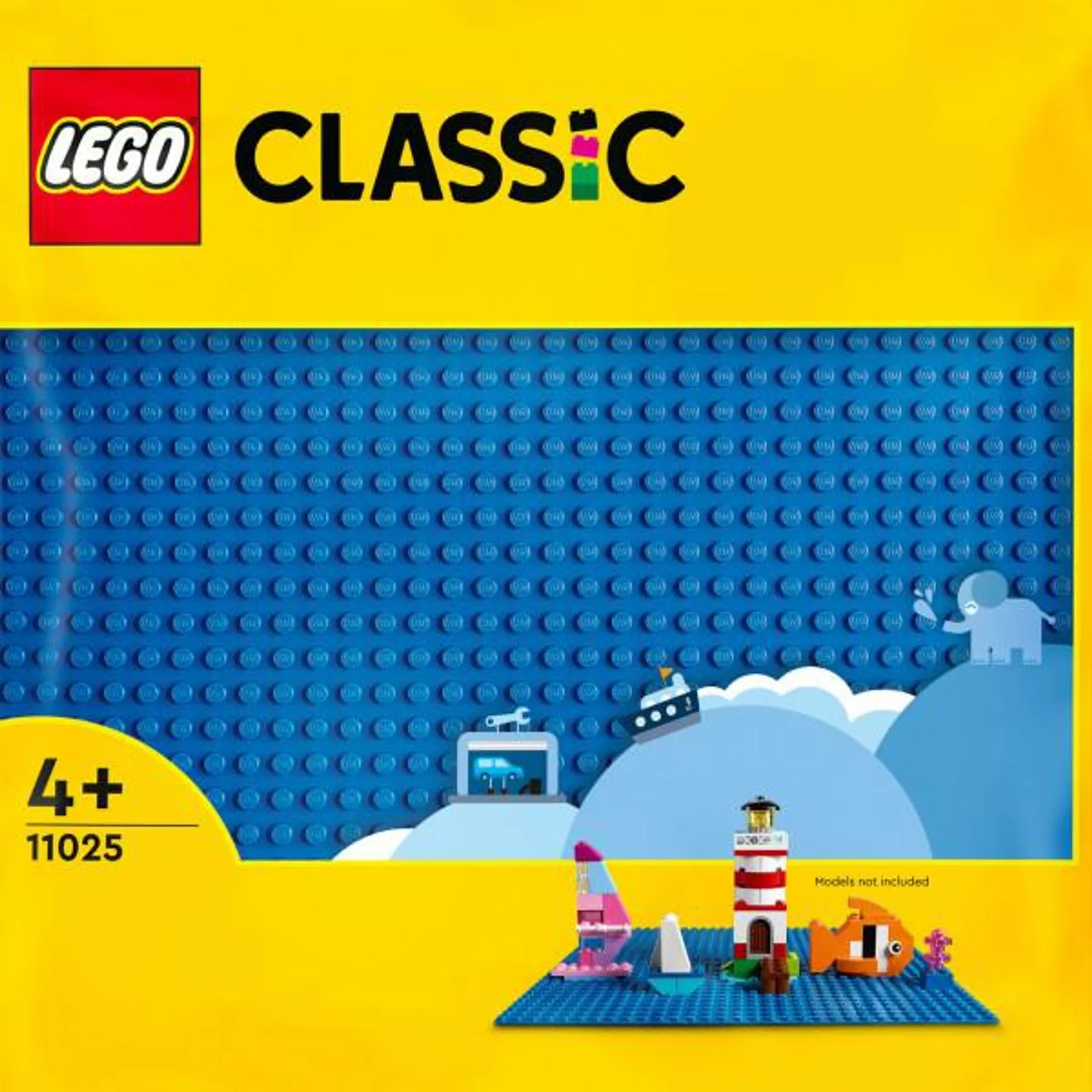 LEGO 11025 Classic Blue Baseplate 32x32 Board