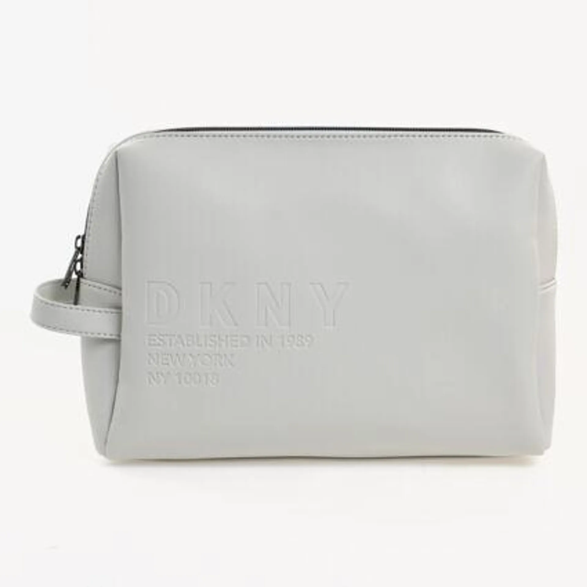 Grey Zip Cosmetic Bag