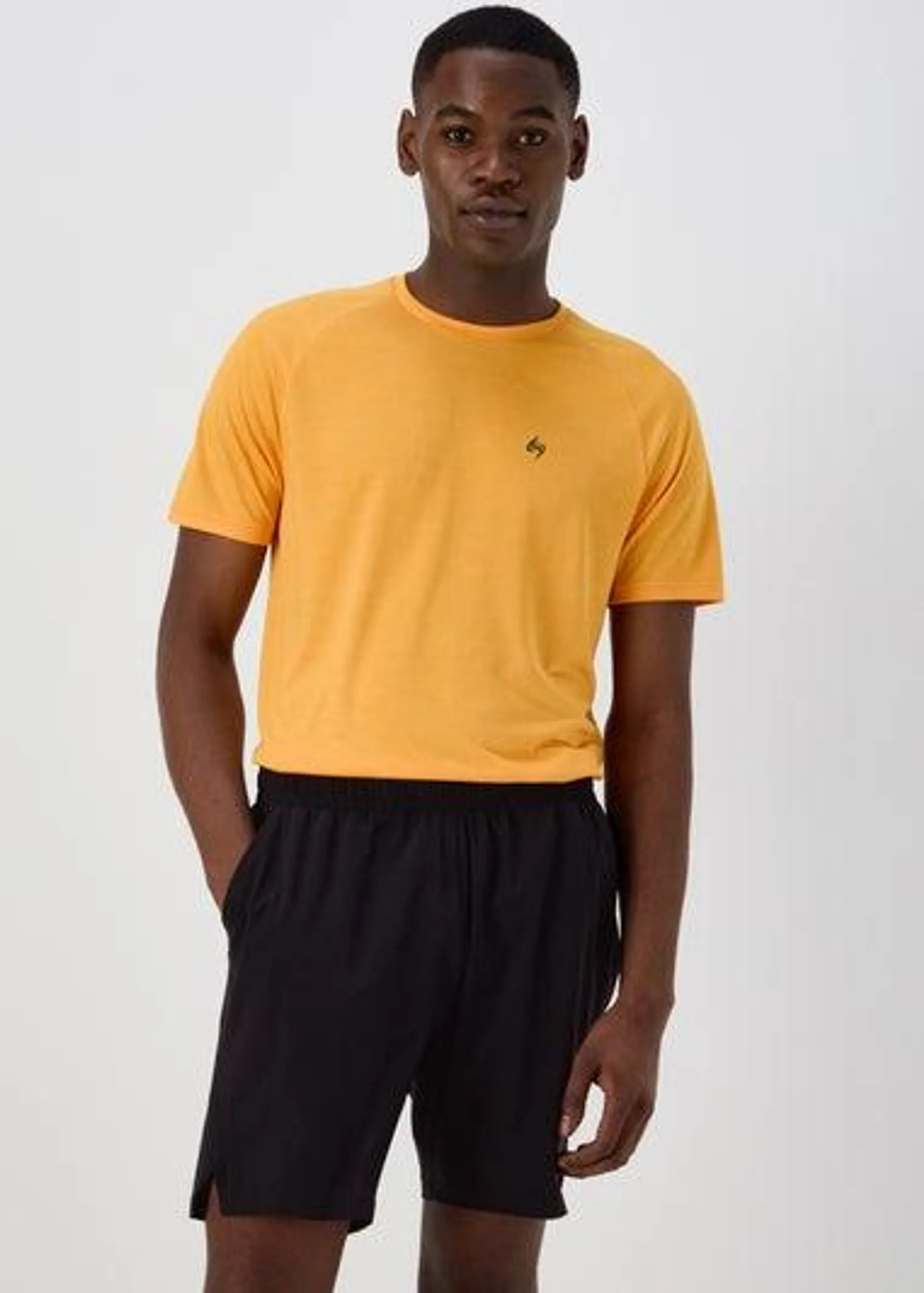 Souluxe Black Plain Regular Shorts