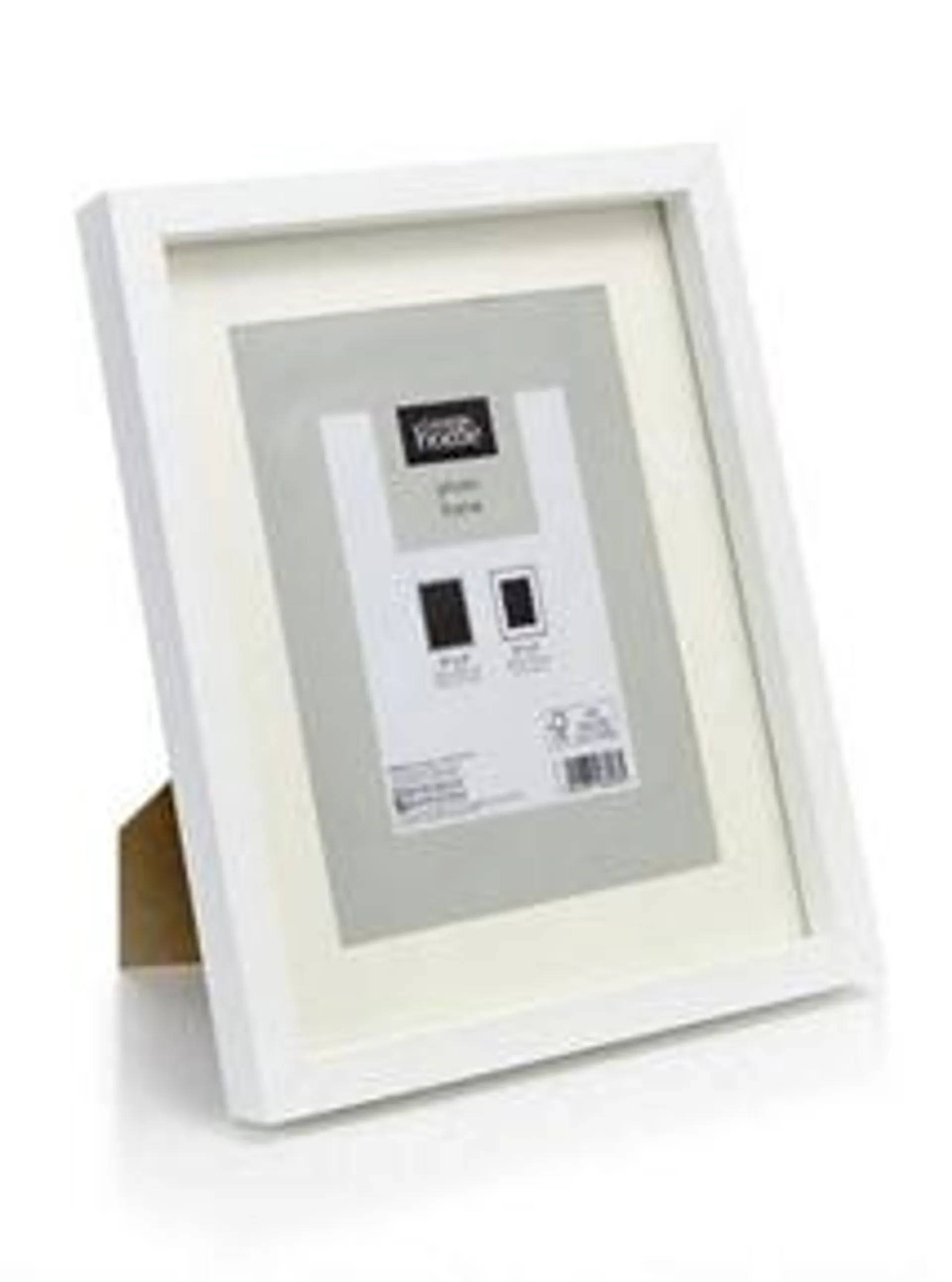 George Home White Boxed Frame 8 x 6Inch