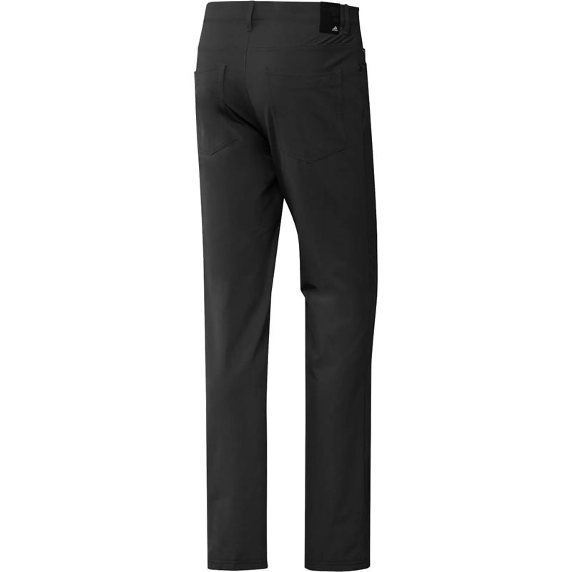 adidas Mens Go-to Five-pocket Golf Trousers Black