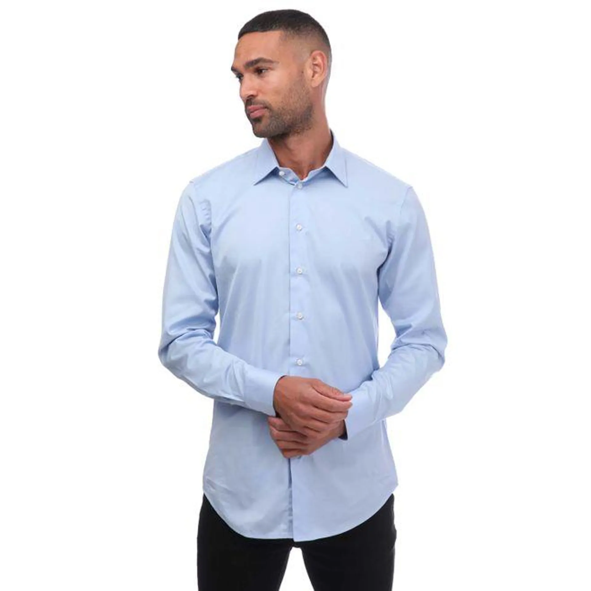 Armani Regular-Fit Shirt in Blue