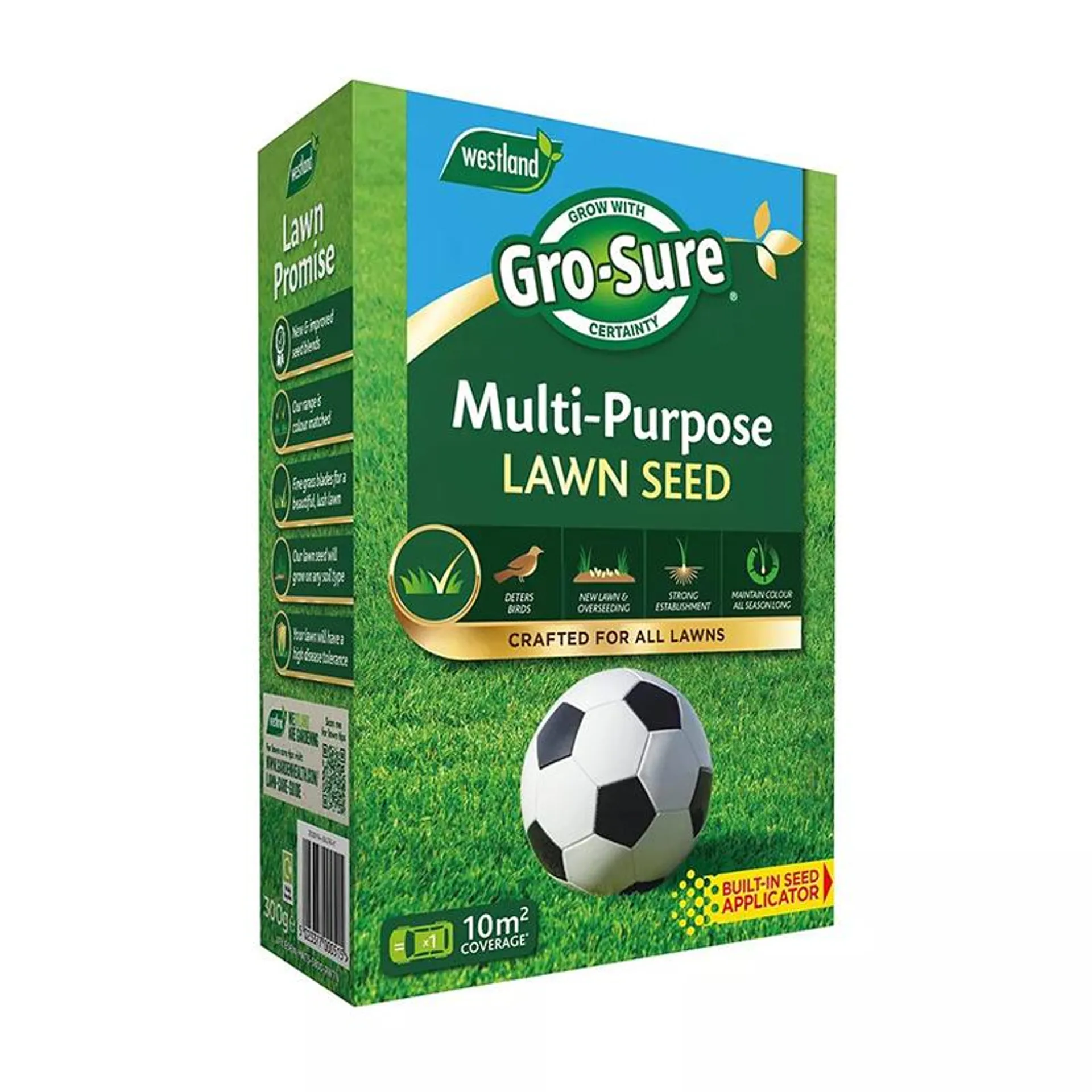 Gro-Sure Multi Purpose Lawn Seed 10m2 30% Extra Free