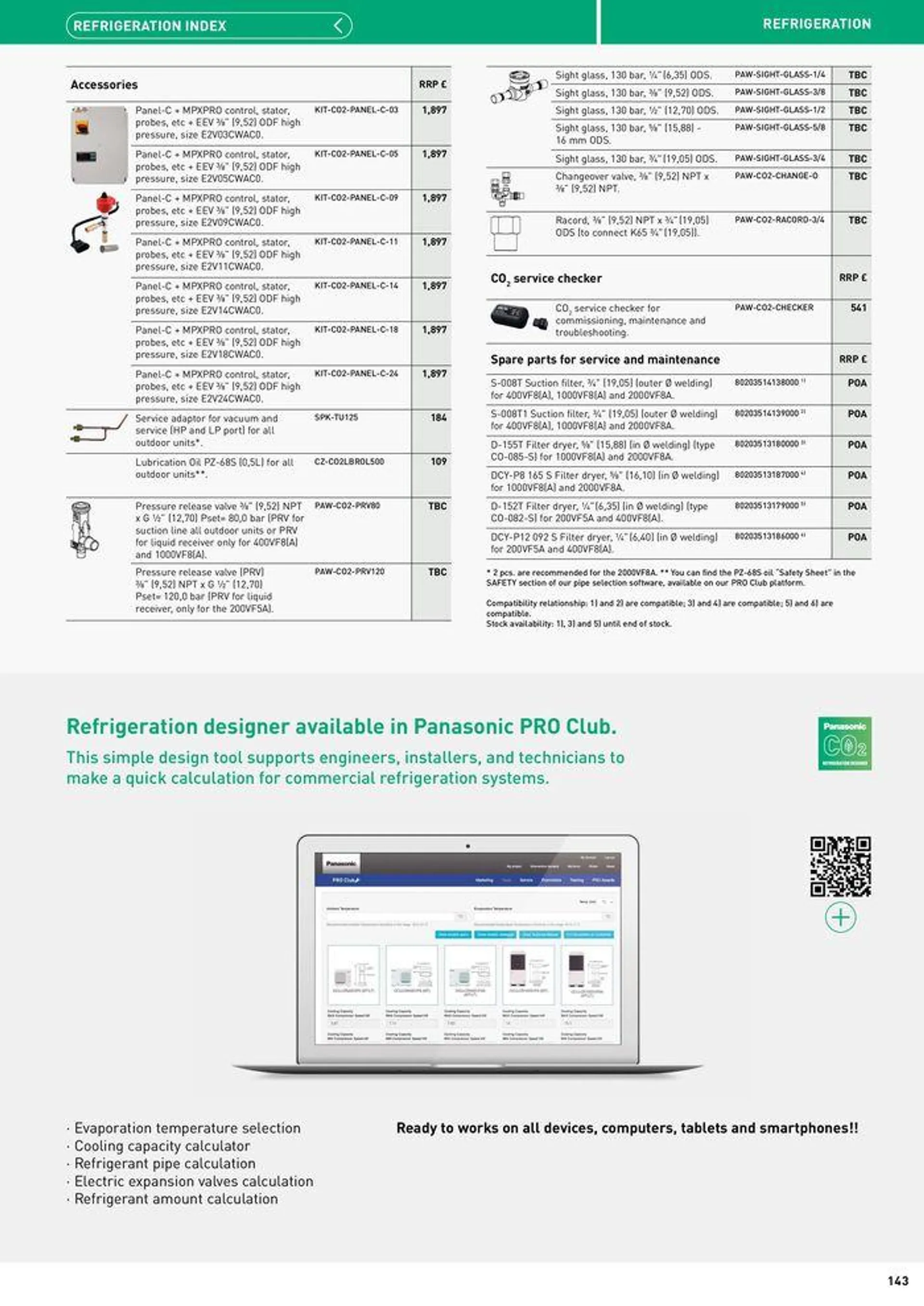 Price List 2024 / 2025 from 12 August to 31 December 2025 - Catalogue Page 143