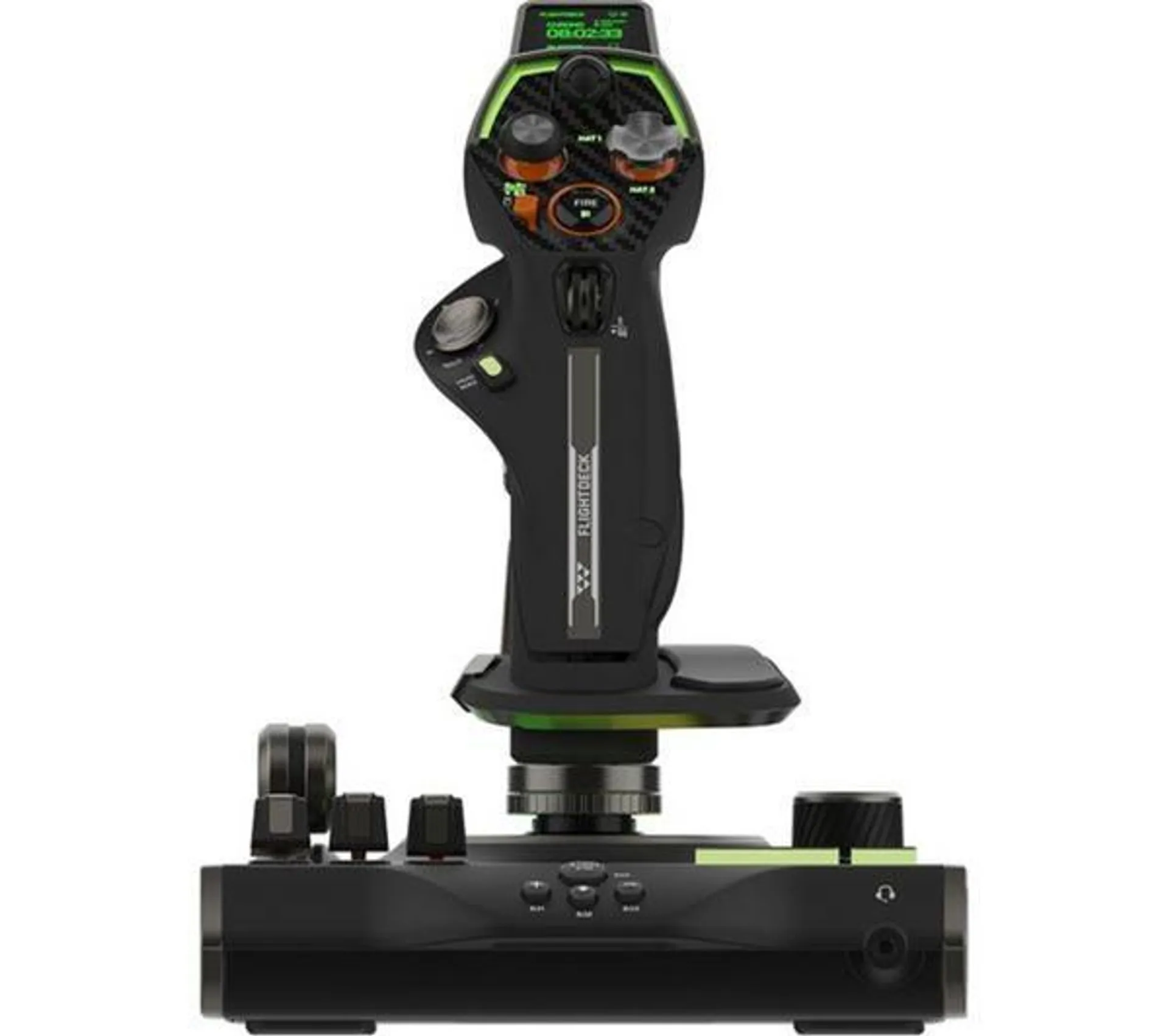 TURTLE BEACH VelocityOne Flightdeck HOTAS Simulation System Joystick & Throttle - Black