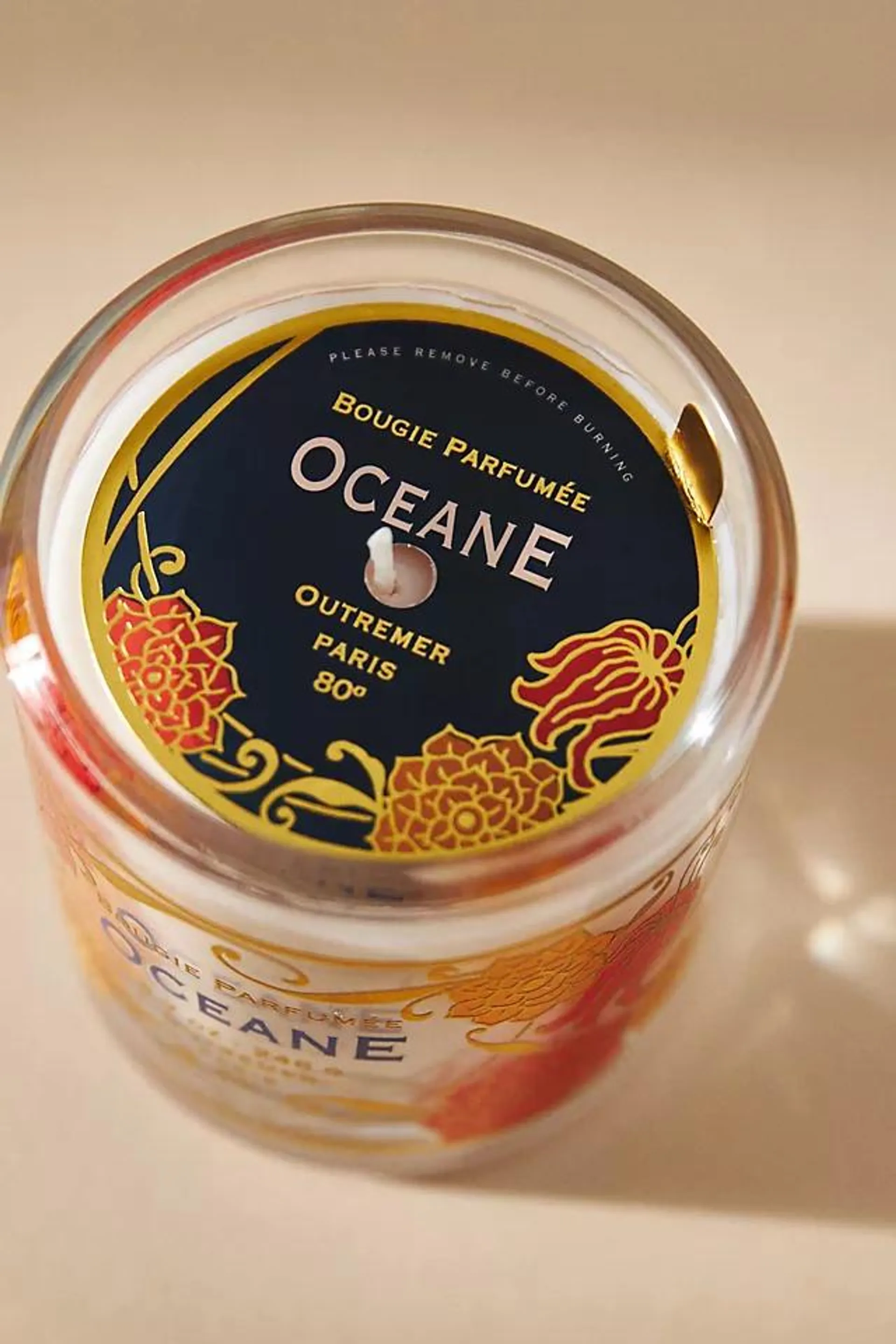 Outremer Fresh Oceane Glass Candle