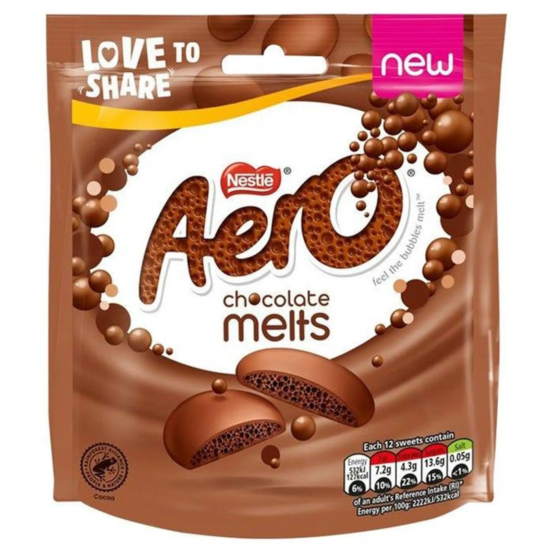 Aero Chocolate Melts 92g