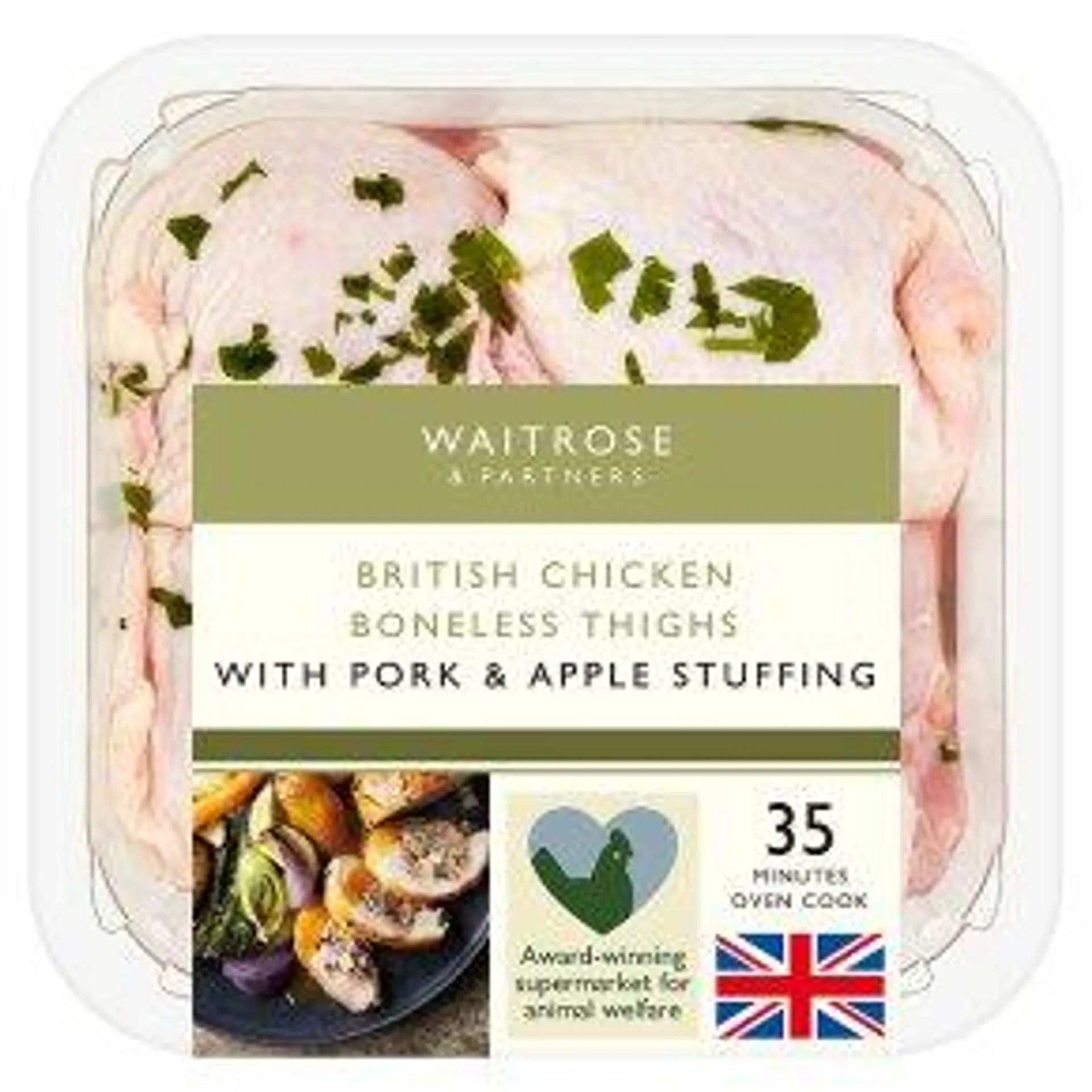 Waitrose Chicken Thighs With Pork Stuffing