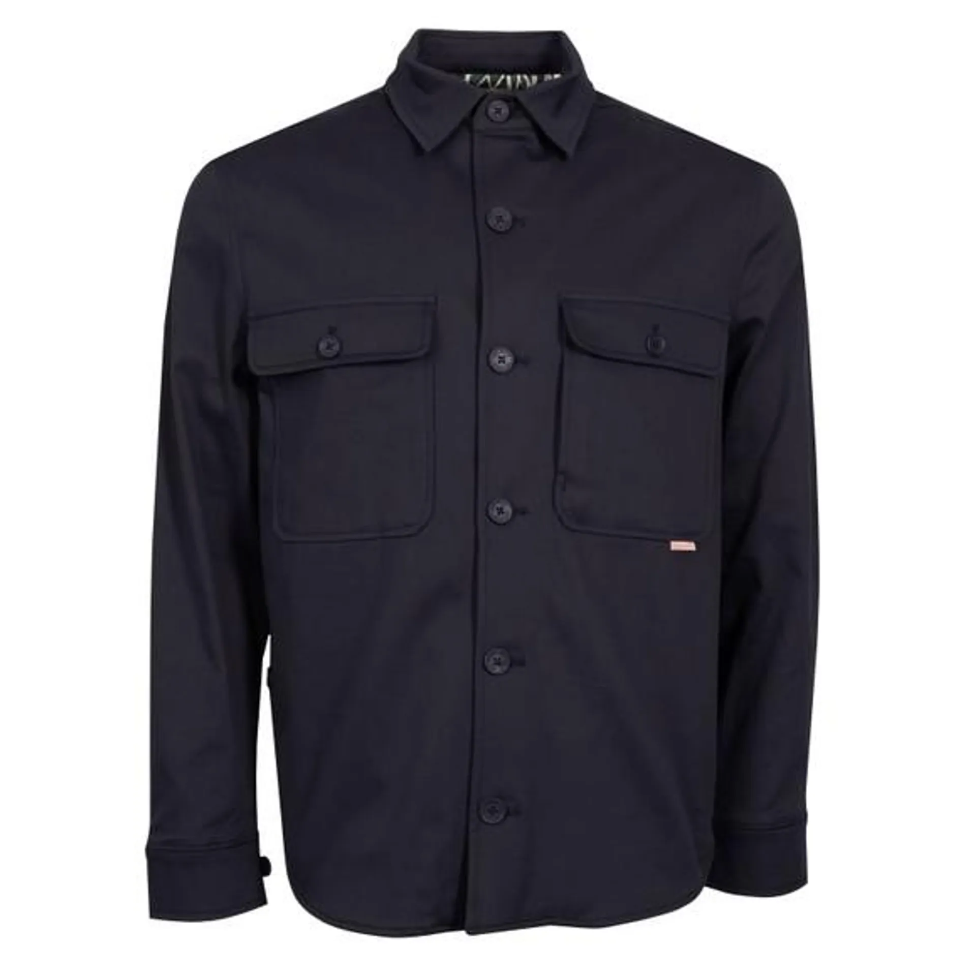 Mens Blue Whissonsett Overshirt