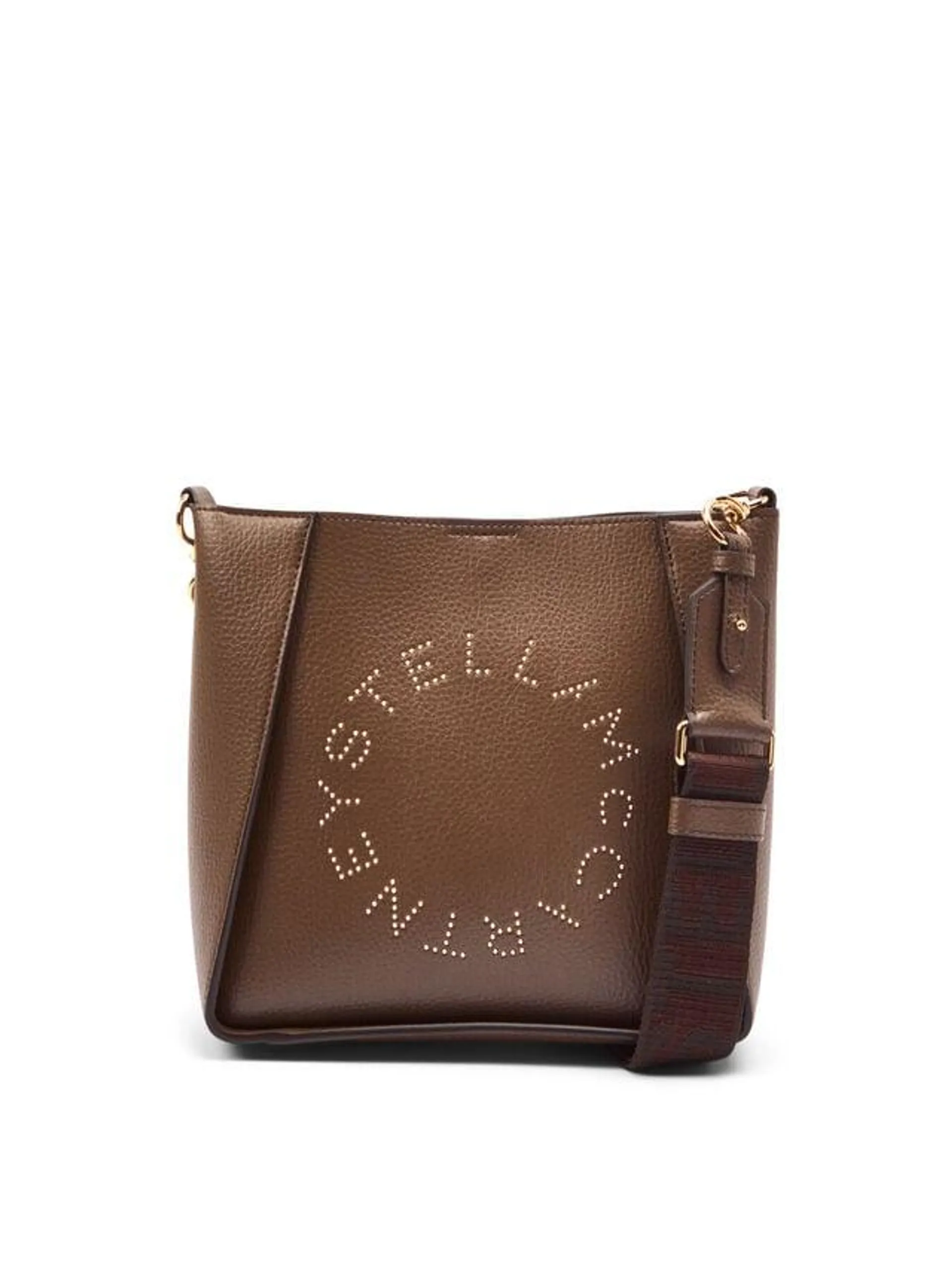 Mini Logo Embossed Crossbody Bag