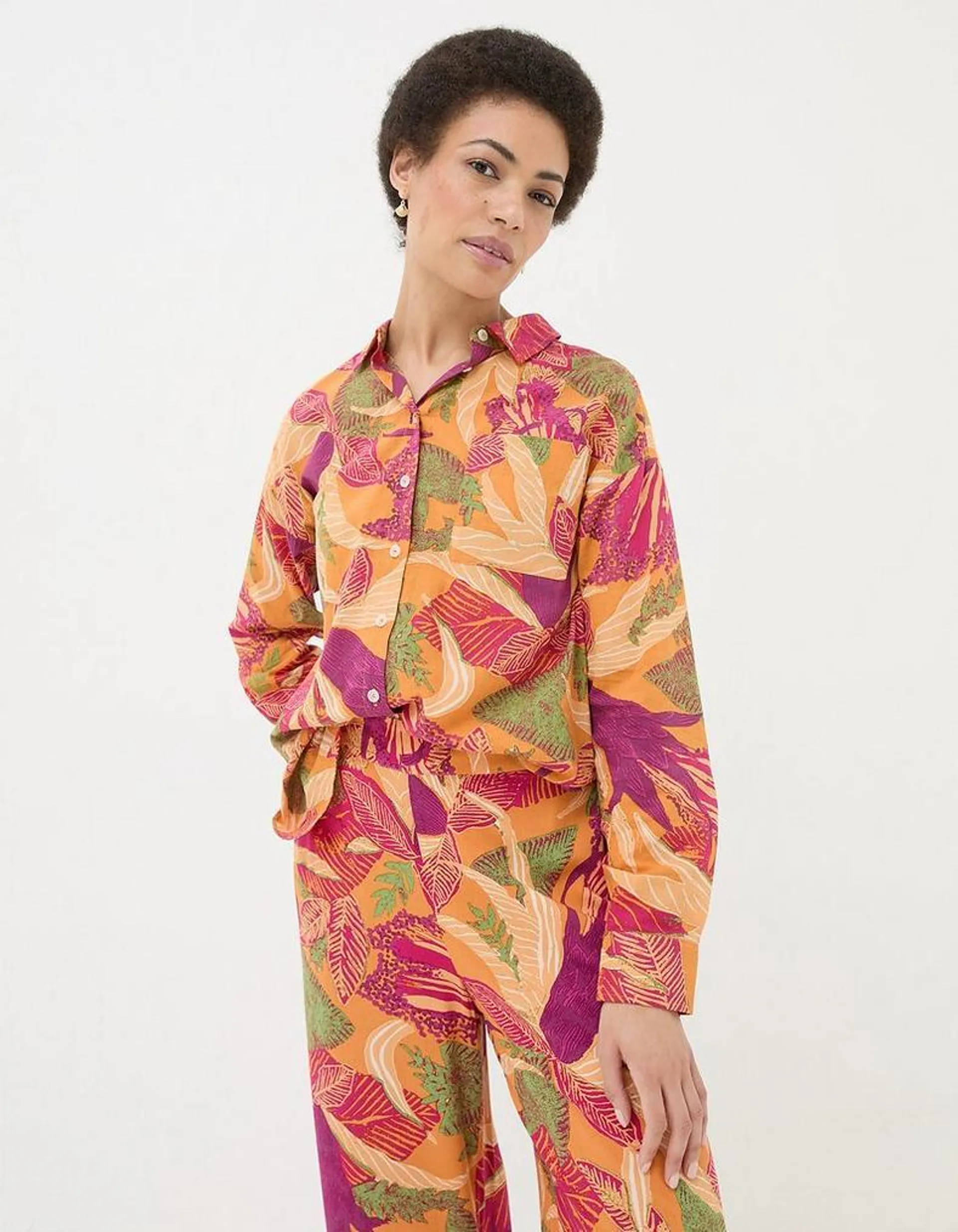 Carolin Tropical Floral Shirt