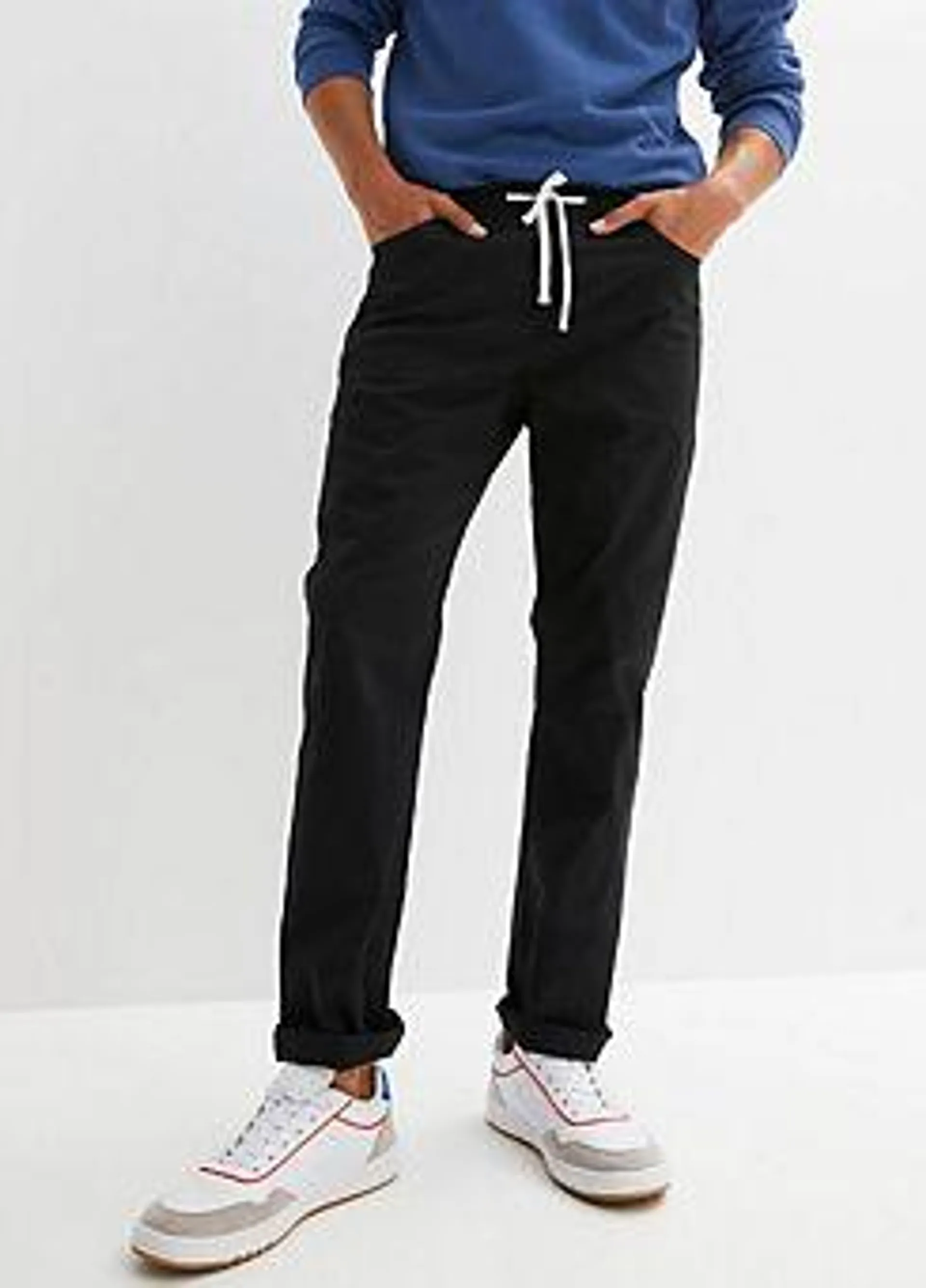 Elasticated Waist Stretch Trousers