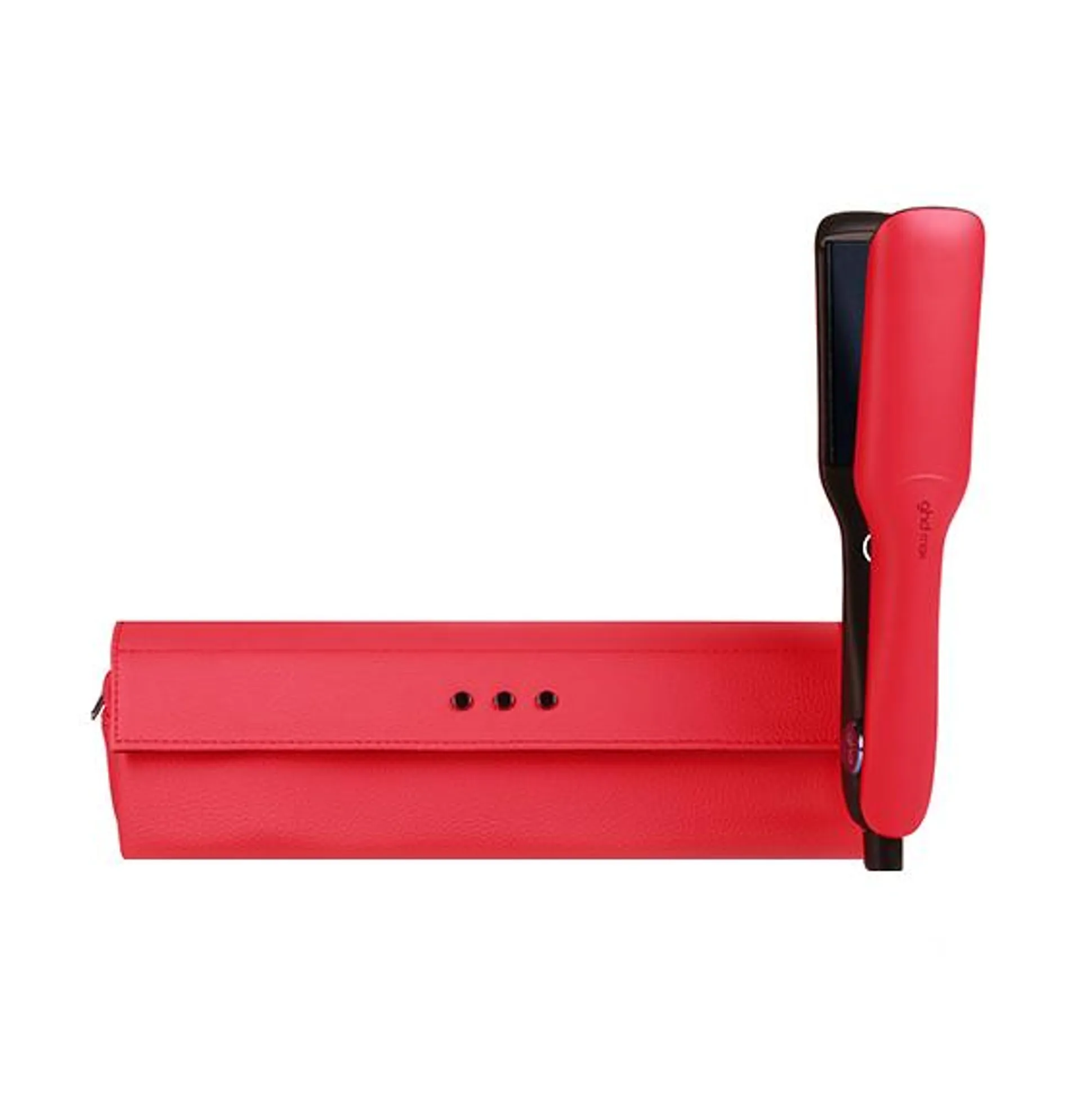 ghd Max - Wide Plate Hair Straightener in Radiant Red